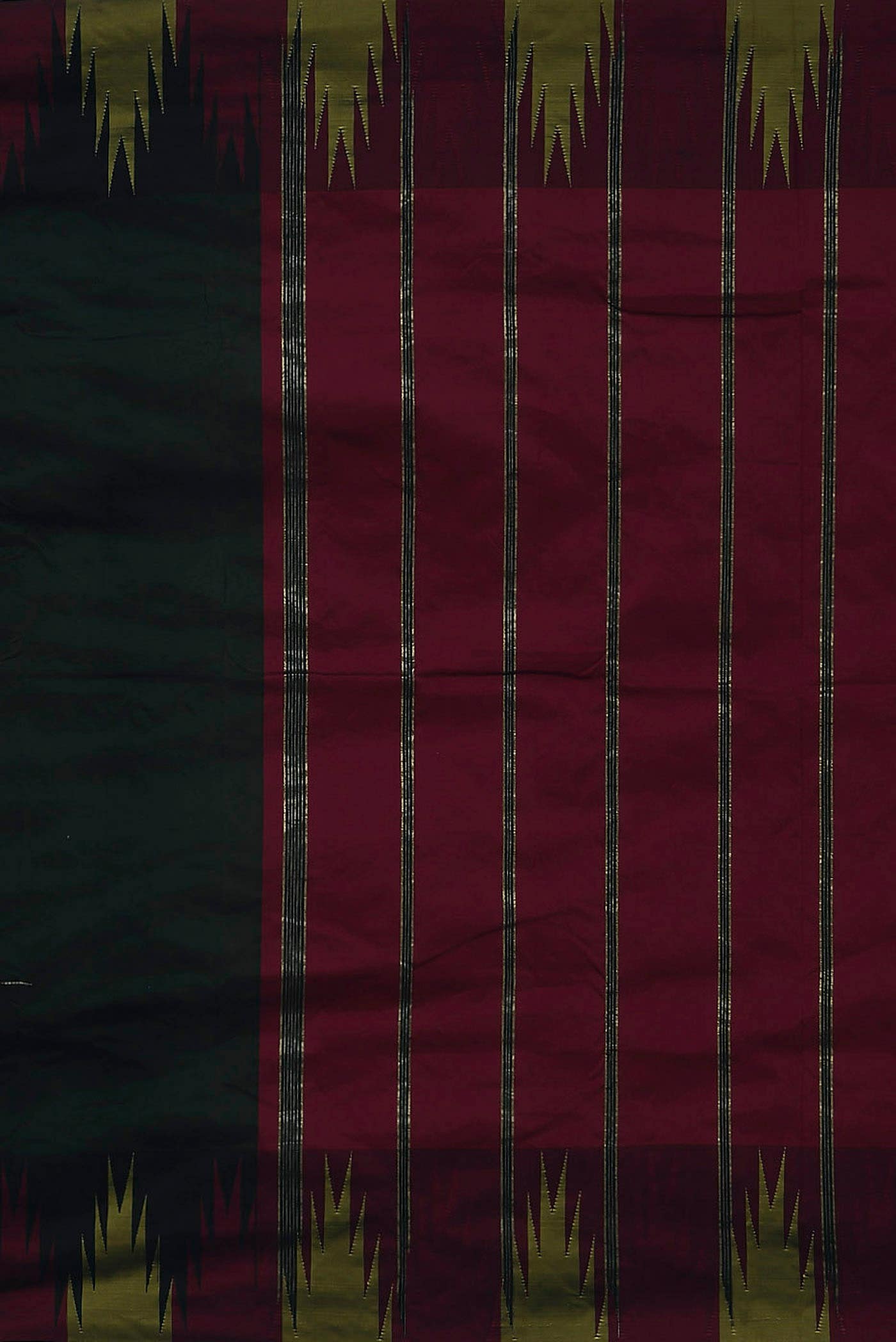 Green Blended Bangalore Silk Saree