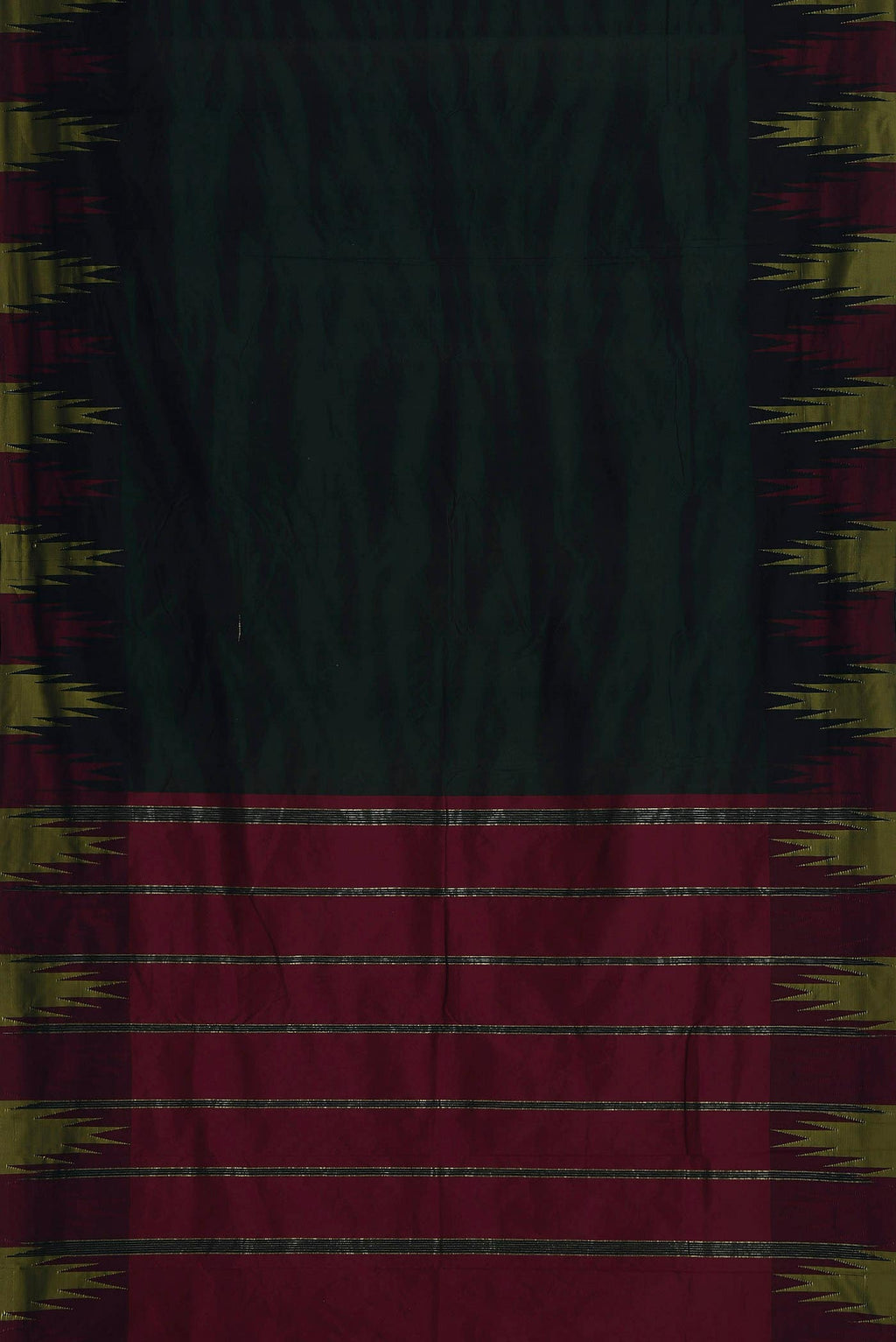 Green Blended Bangalore Silk Saree