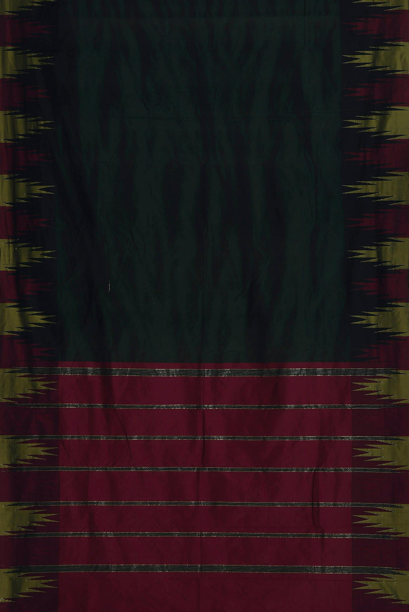 Green Blended Bangalore Silk Saree