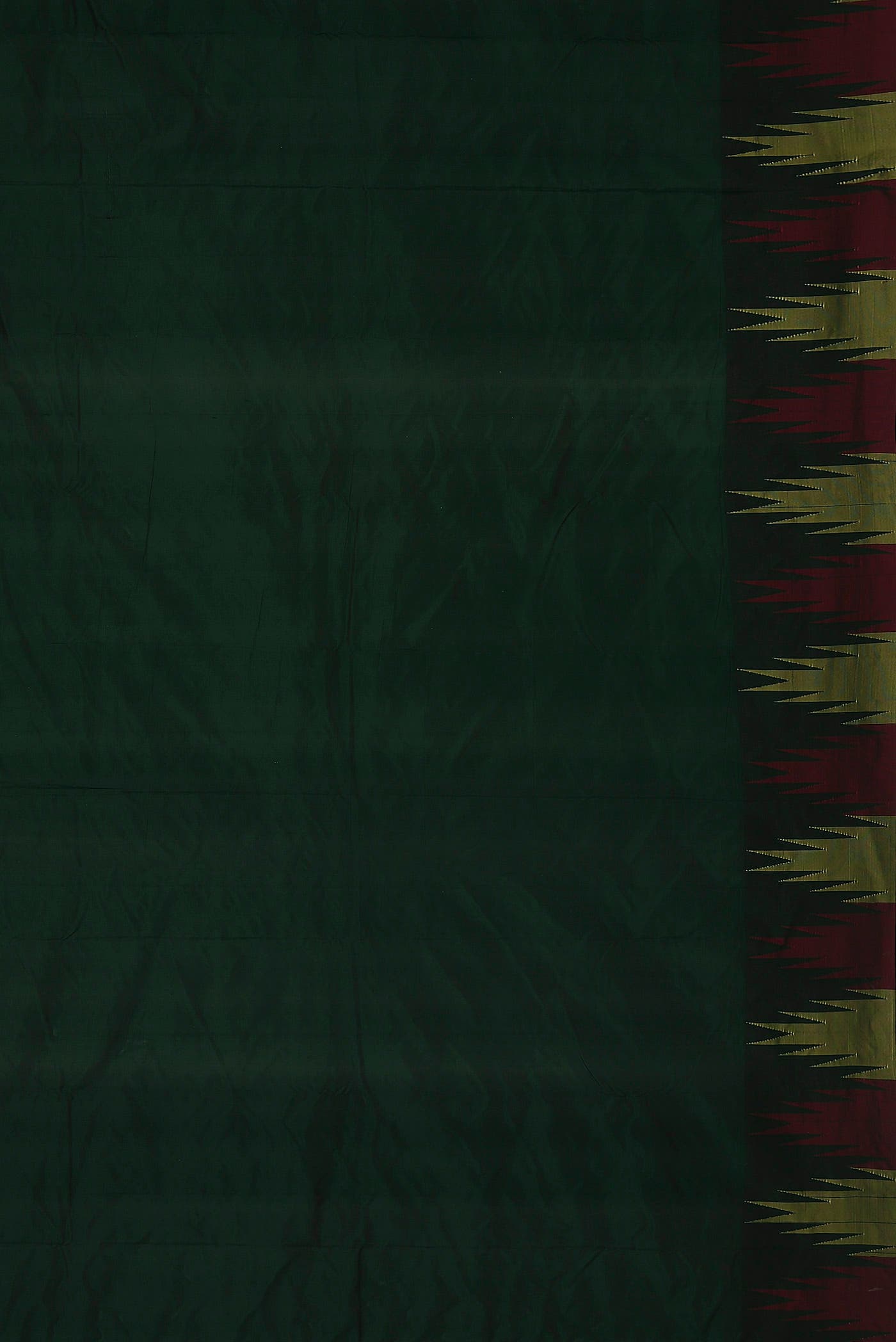 Green Blended Bangalore Silk Saree