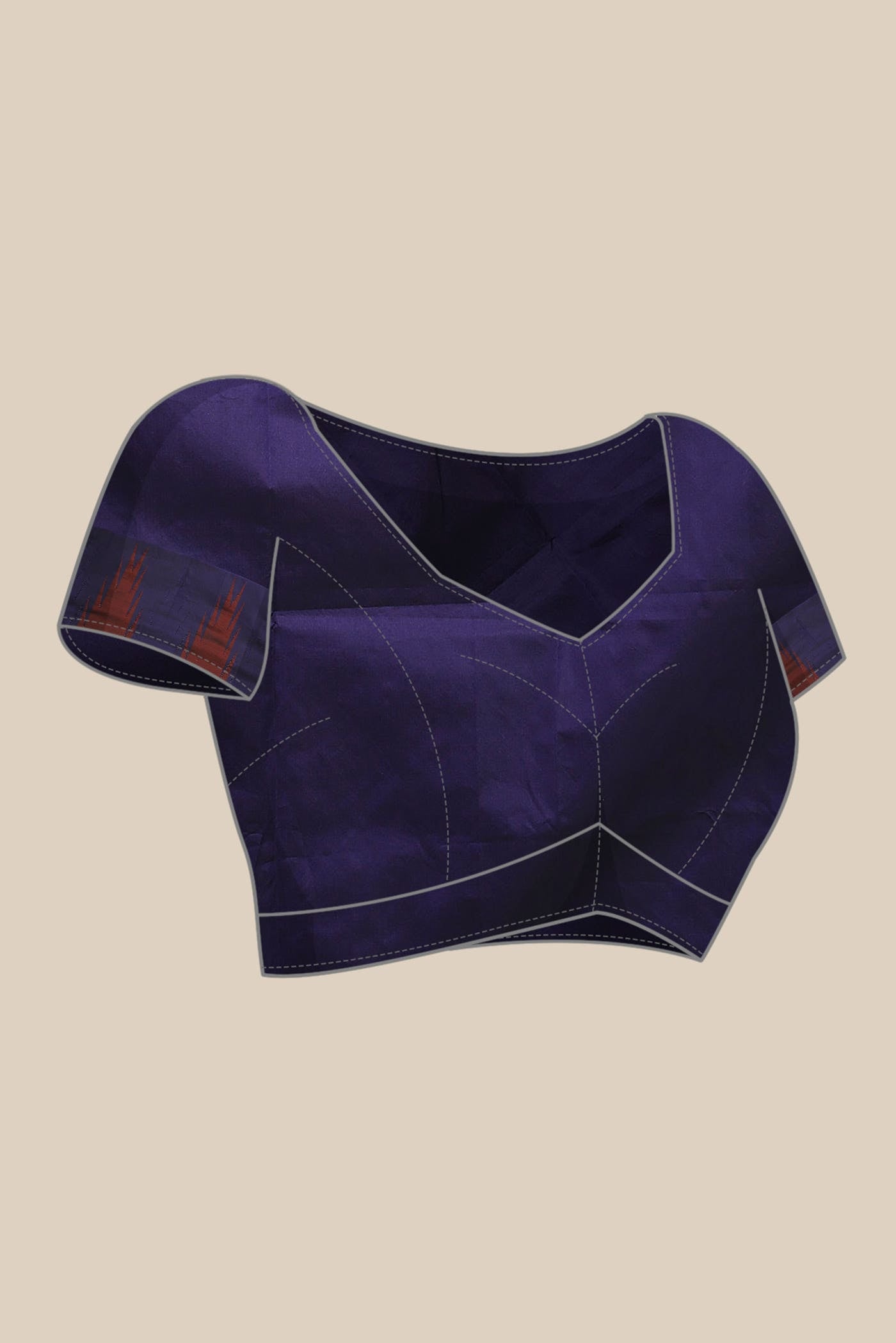 Blue Blended Bangalore Silk Saree