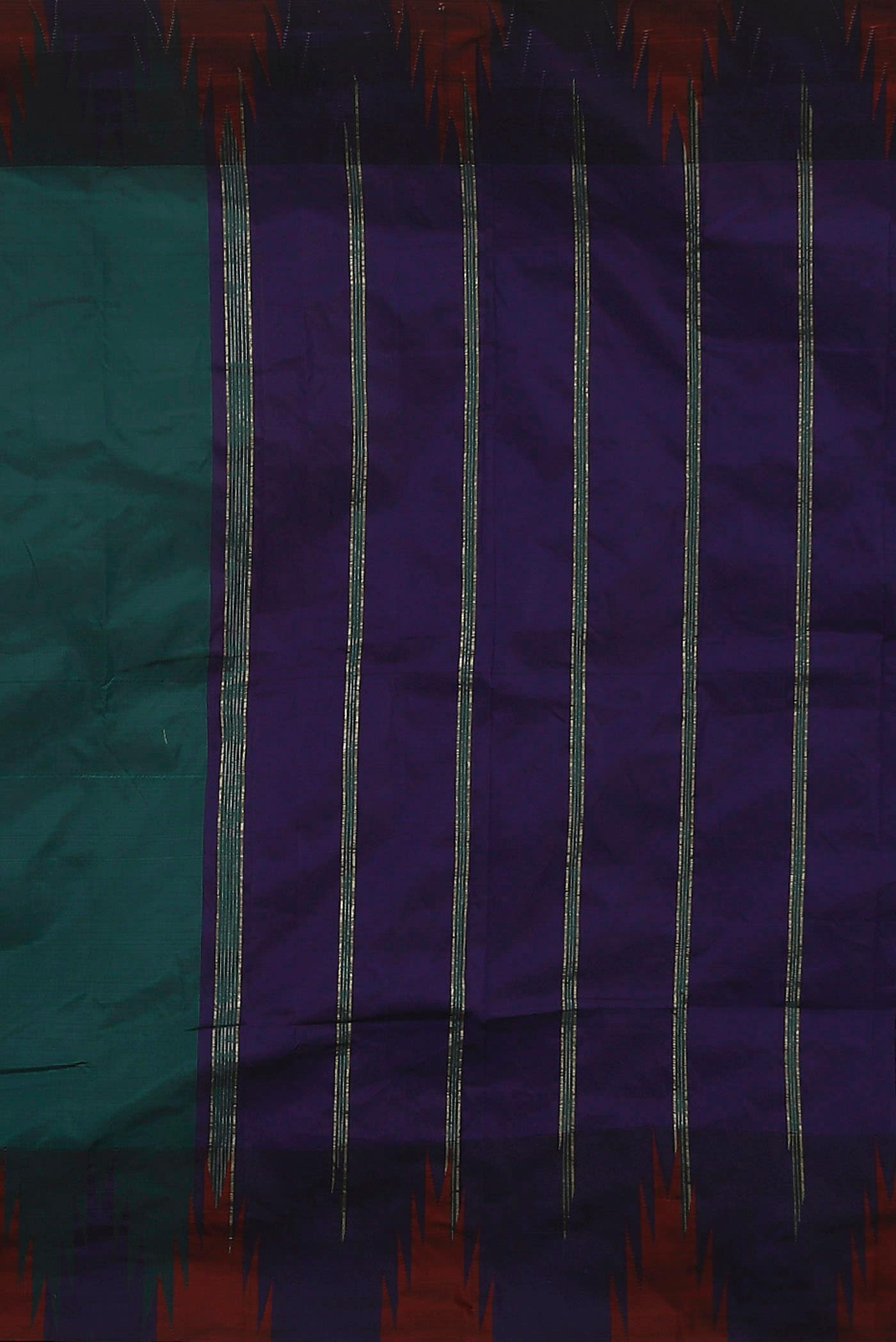 Blue Blended Bangalore Silk Saree