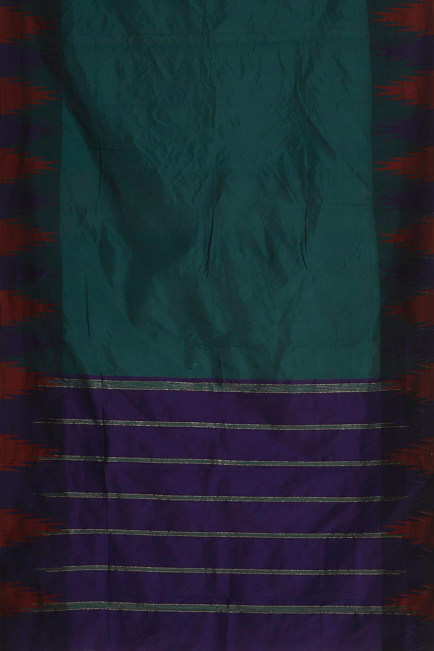 Blue Blended Bangalore Silk Saree