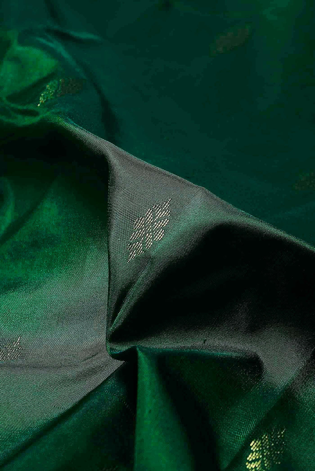 Green Bangalore Silk Saree