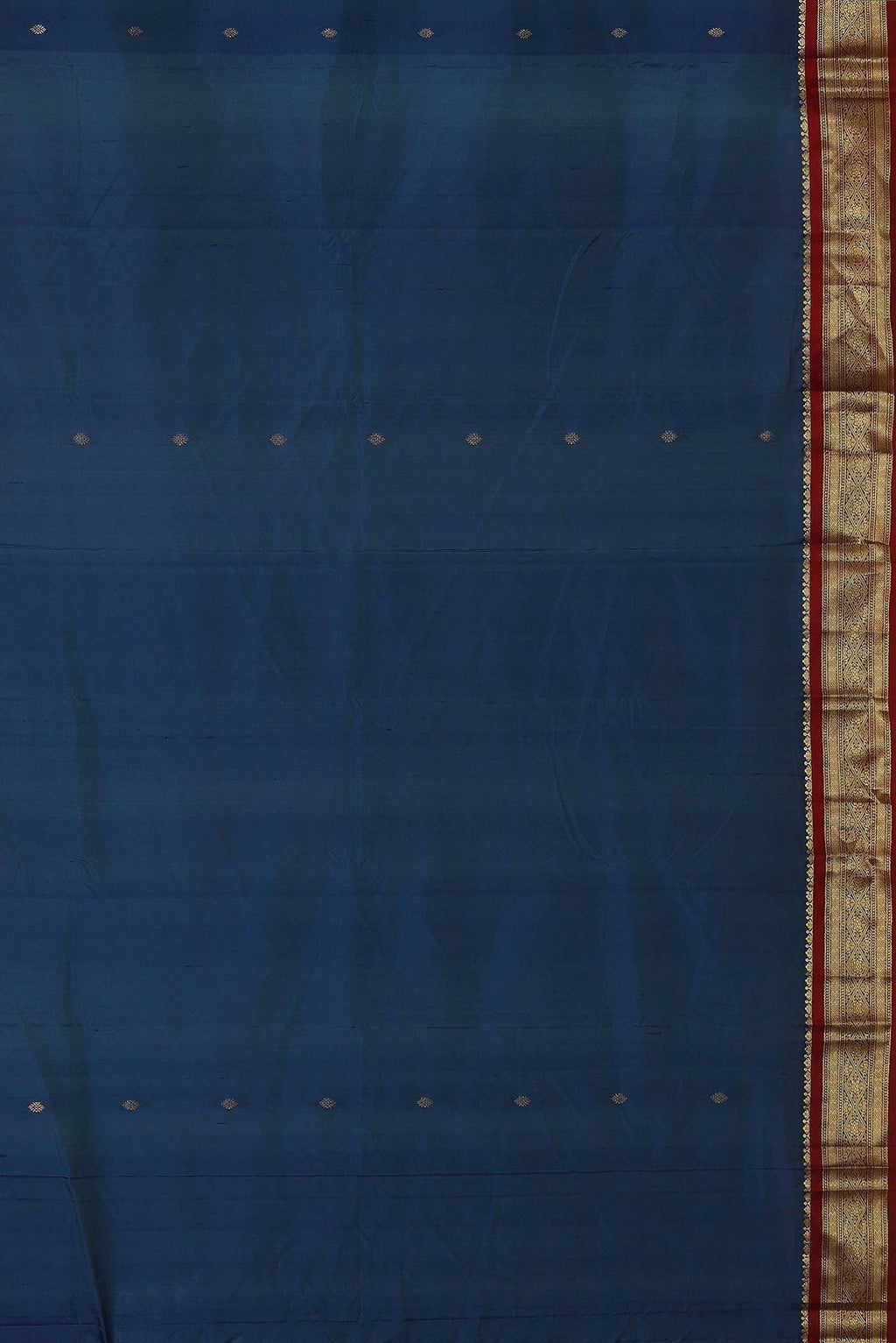 Blue Bangalore Silk Saree