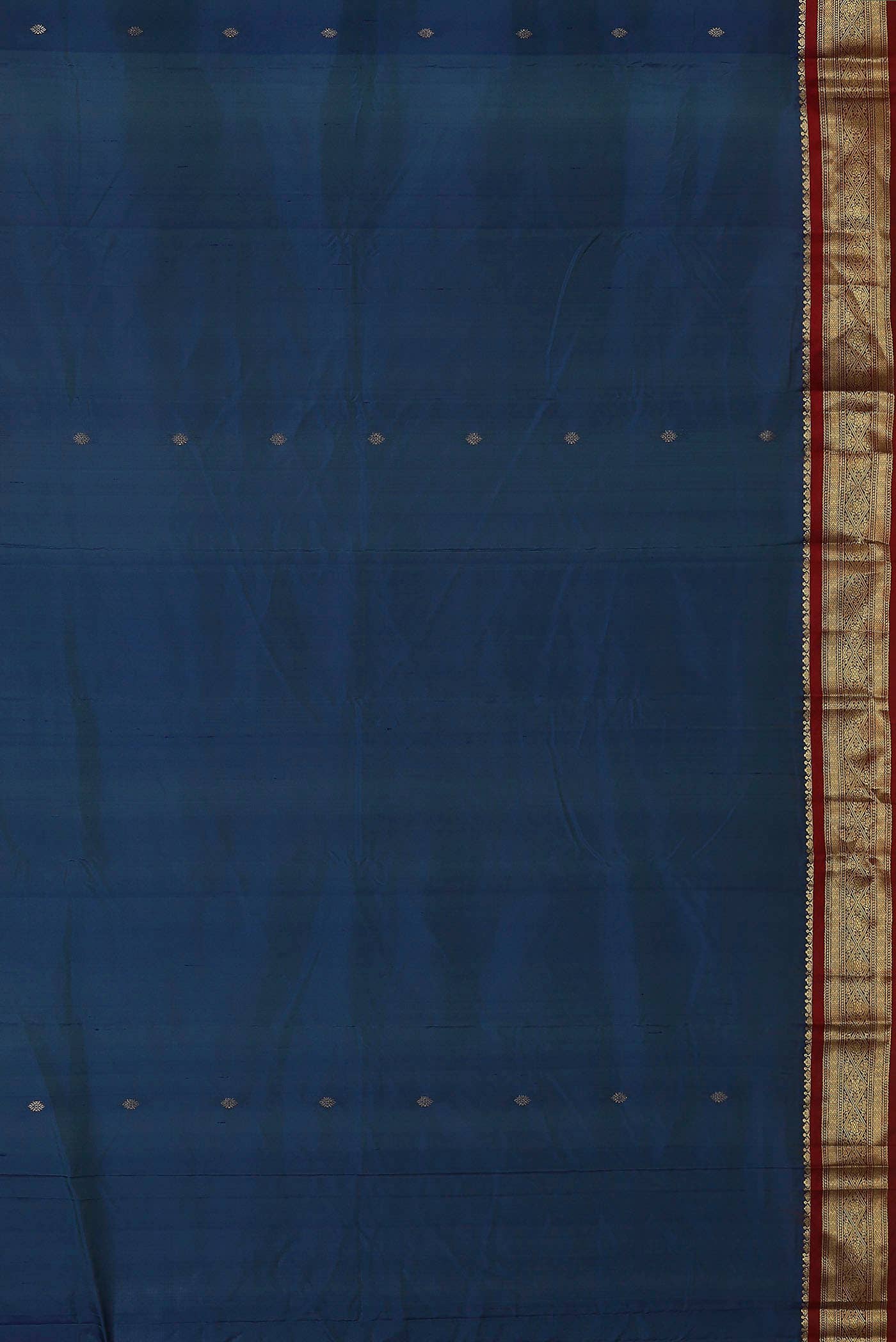 Blue Bangalore Silk Saree