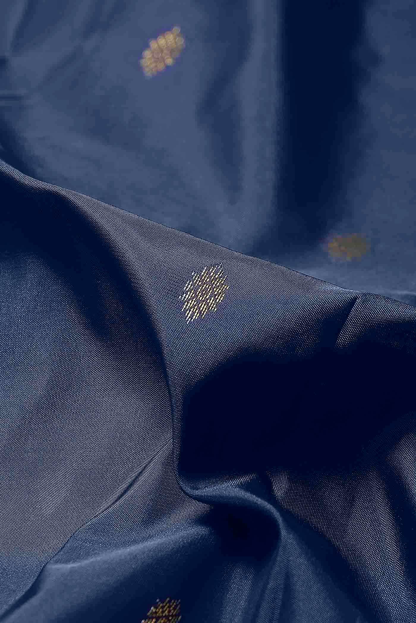 Blue Bangalore Silk Saree
