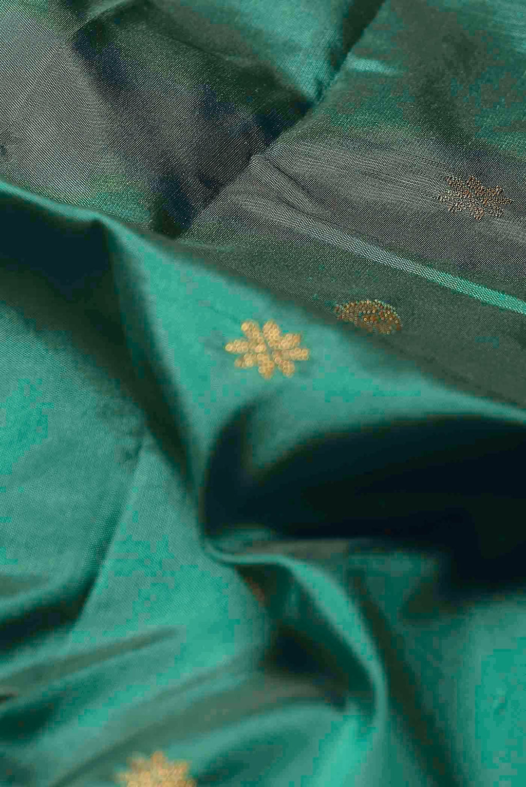 Green Bangalore Silk Saree
