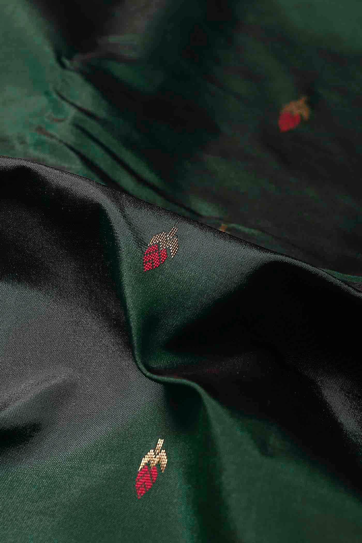 Green Bangalore Silk Saree