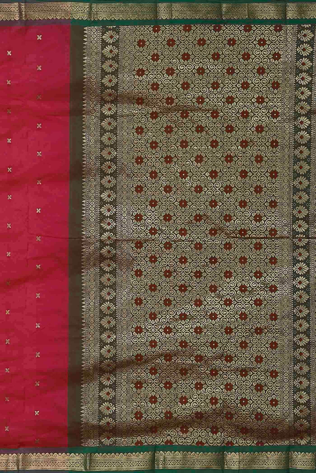 Pink Bangalore Silk Saree