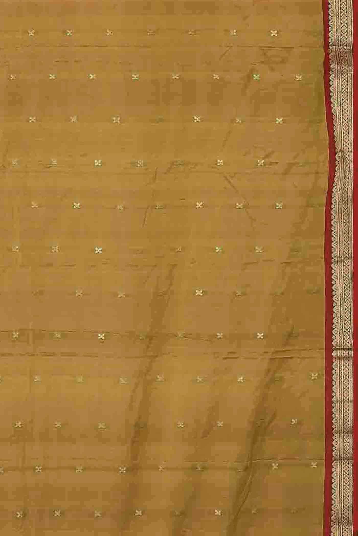 Mehandi Green Blended Bangalore Silk Saree