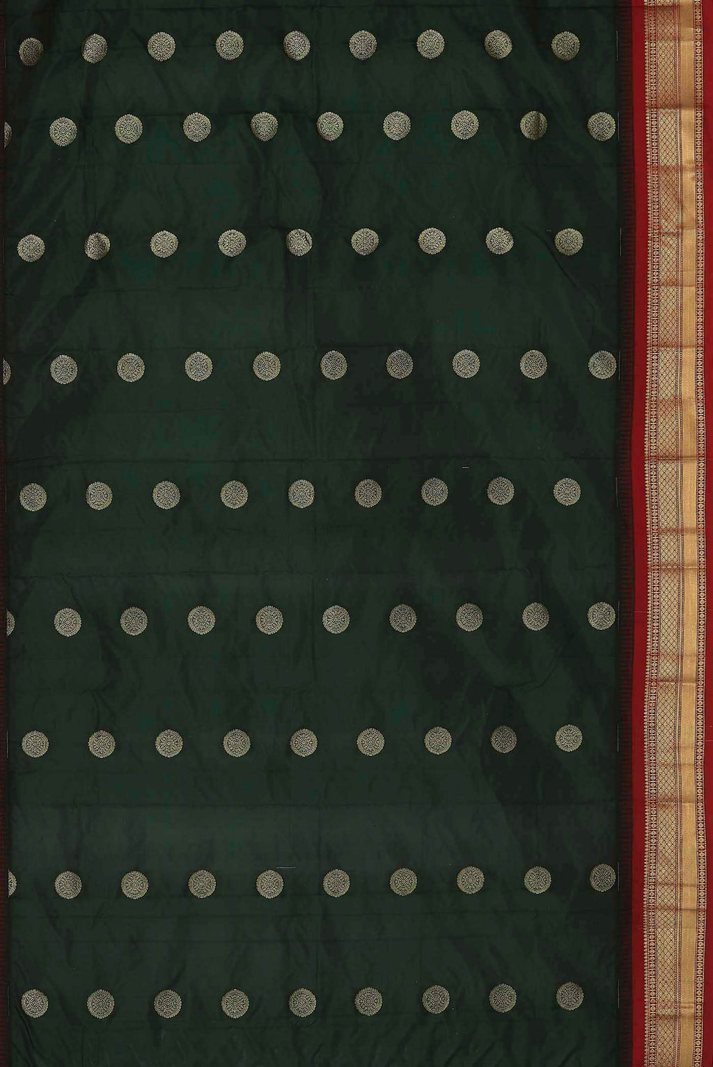 Green Bangalore Silk Saree