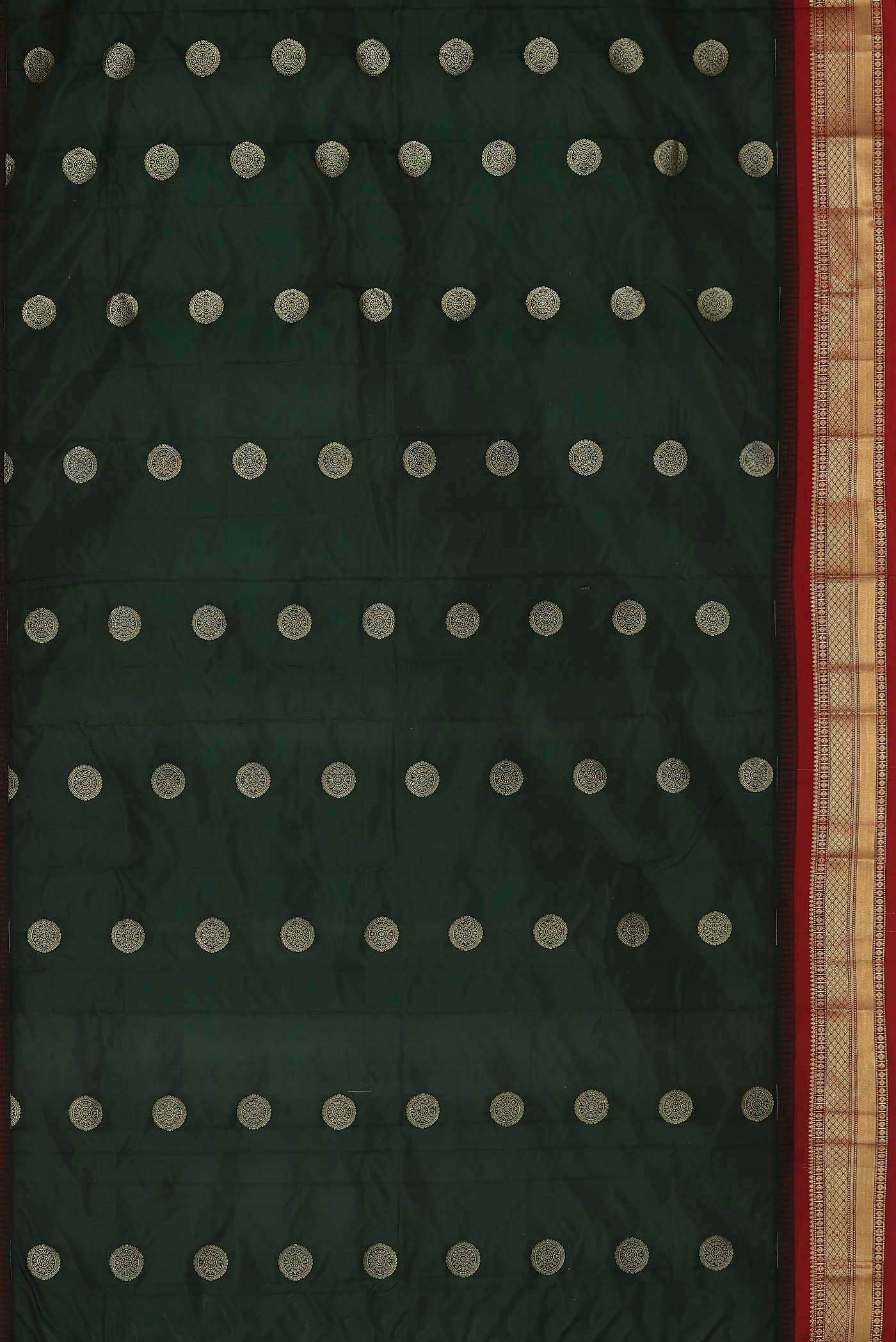 Green Bangalore Silk Saree