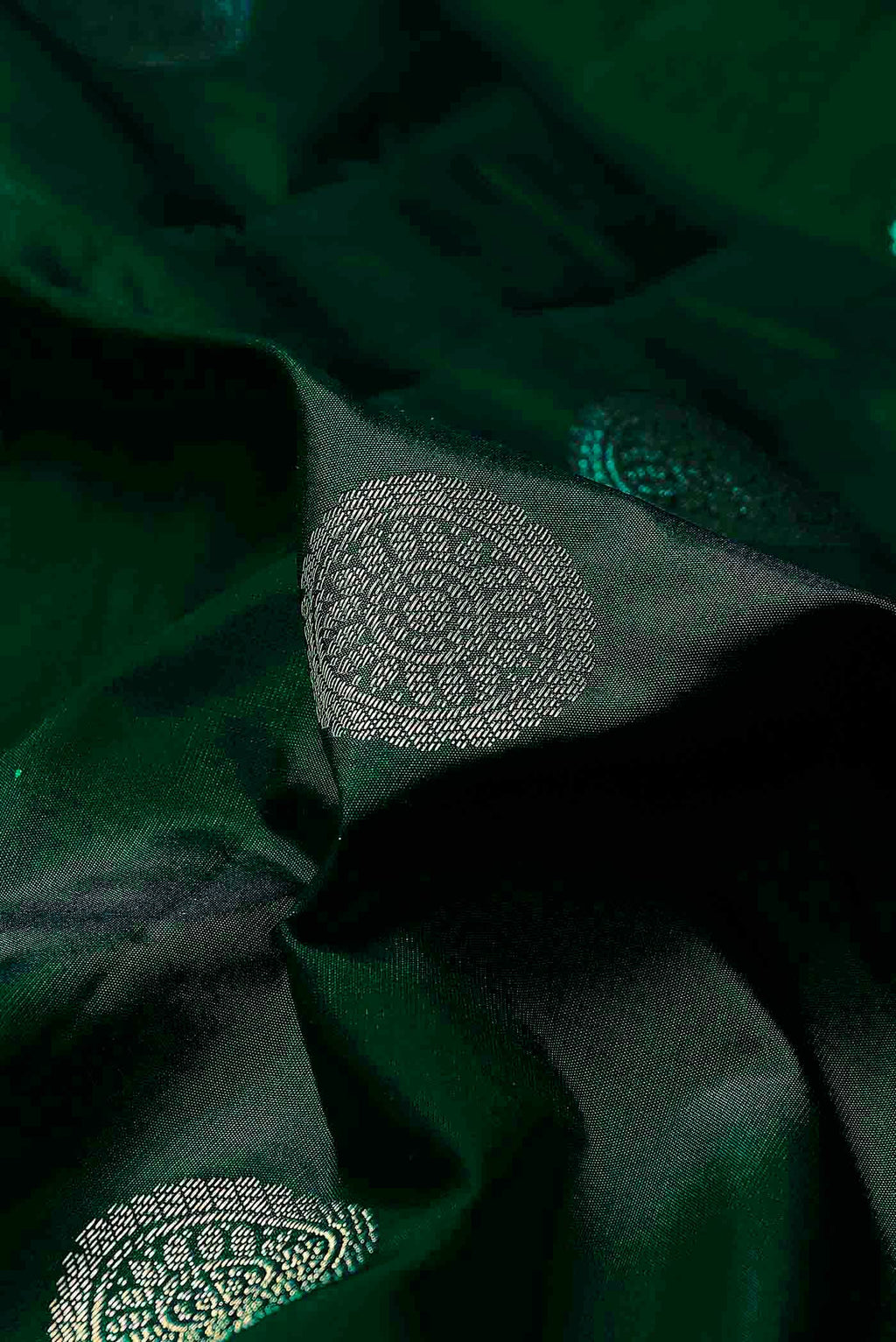 Green Bangalore Silk Saree