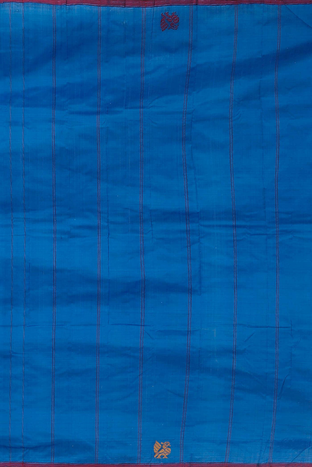 Blue Blended Kanchipuram Silk Saree