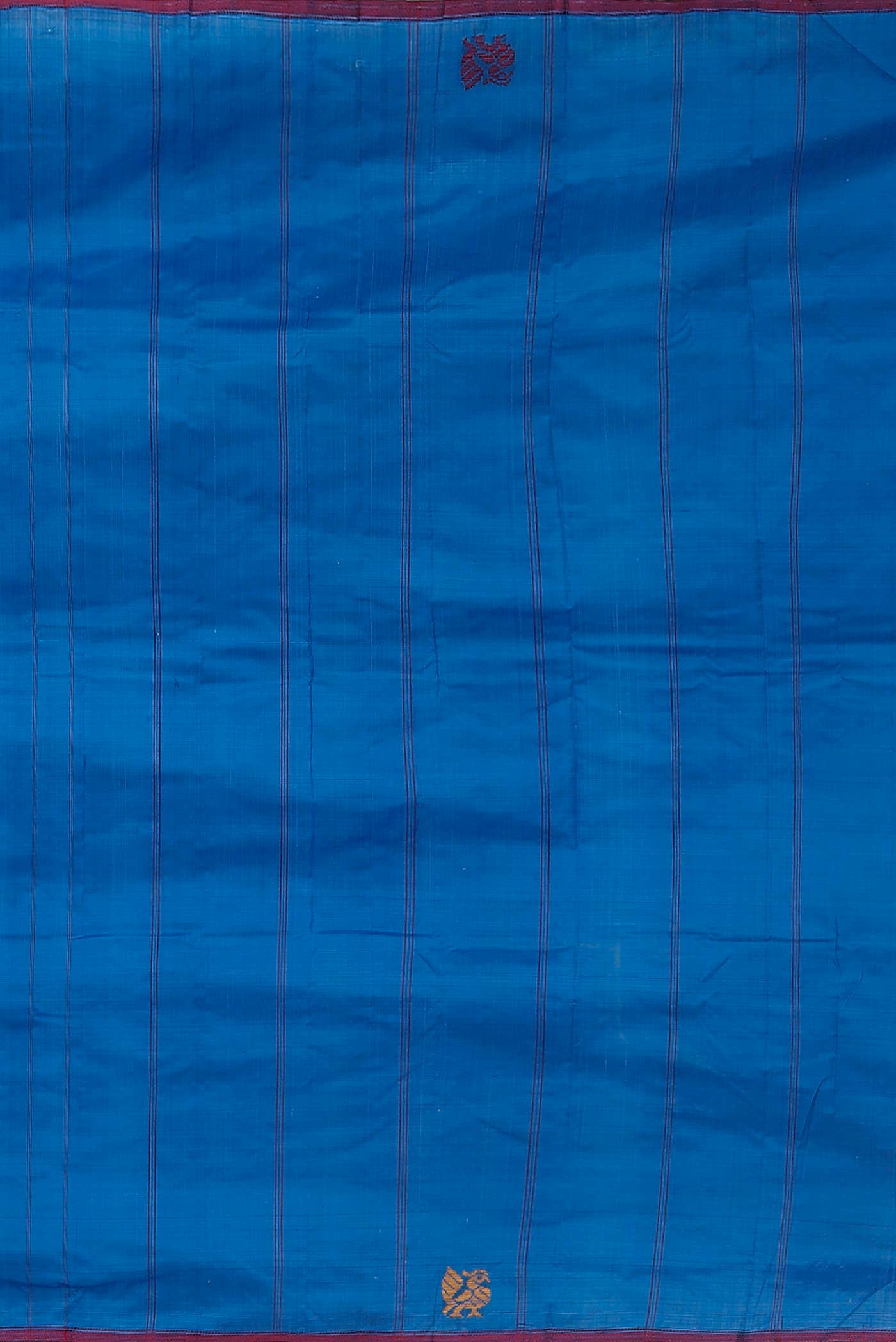 Blue Blended Kanchipuram Silk Saree