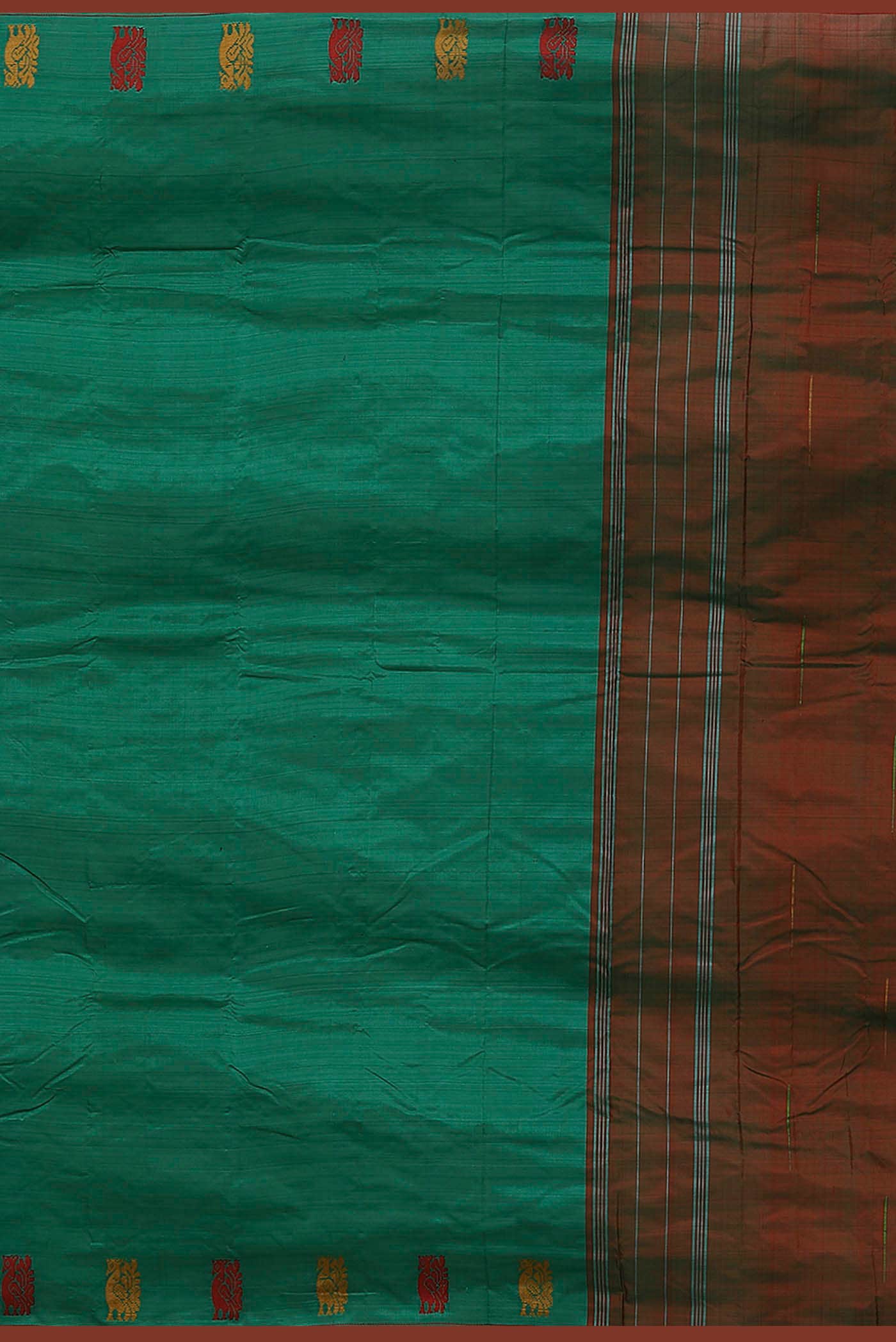 Green Kanchipuram Silk Saree