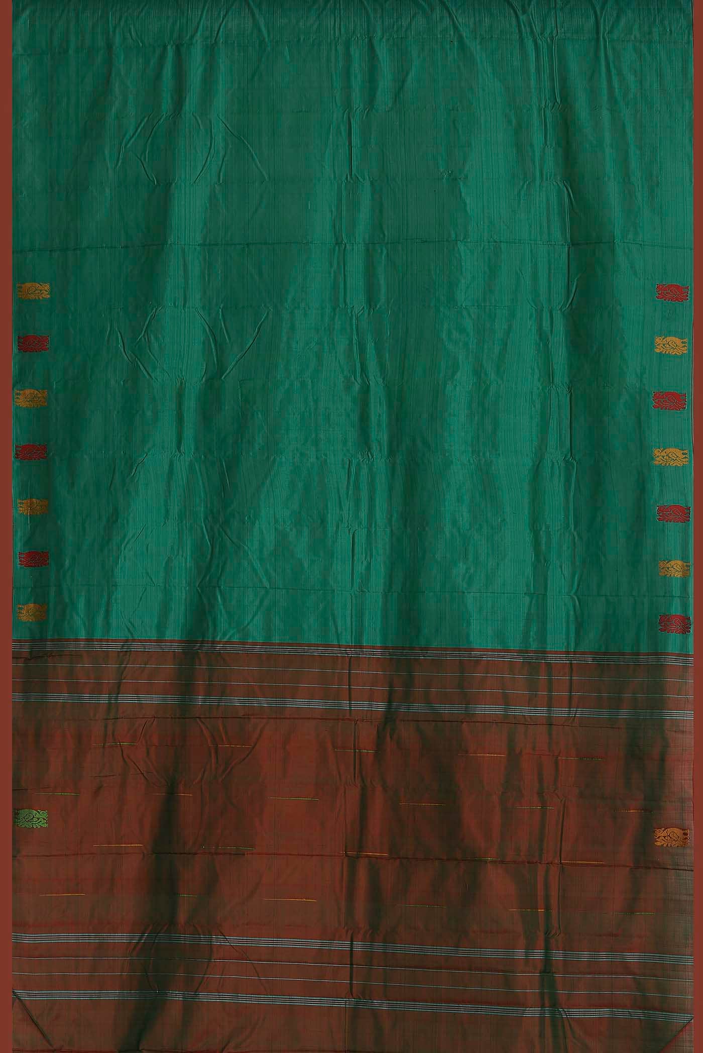 Green Kanchipuram Silk Saree