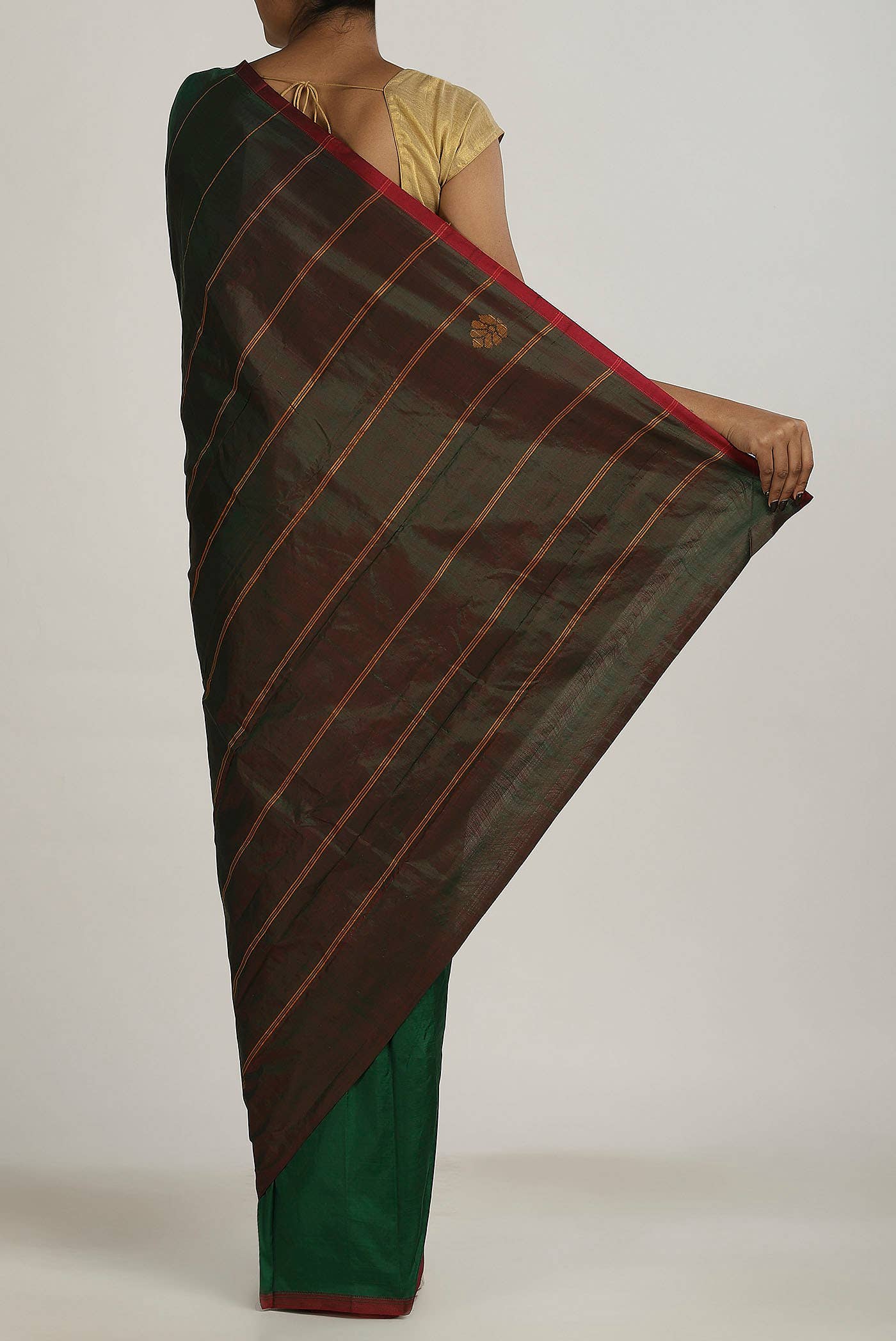 Green Kanchipuram Silk Saree