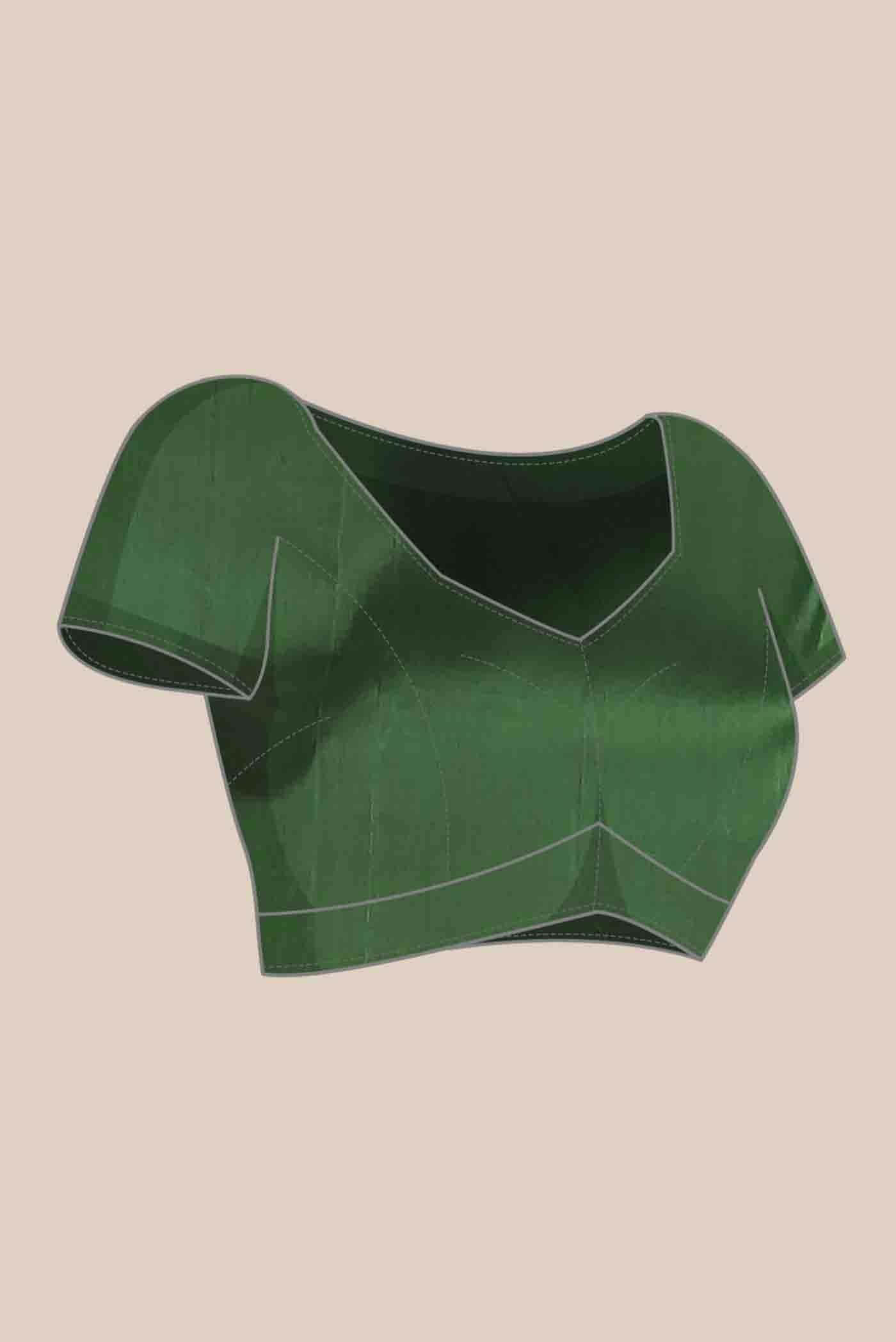 Green Kanchipuram Silk Saree