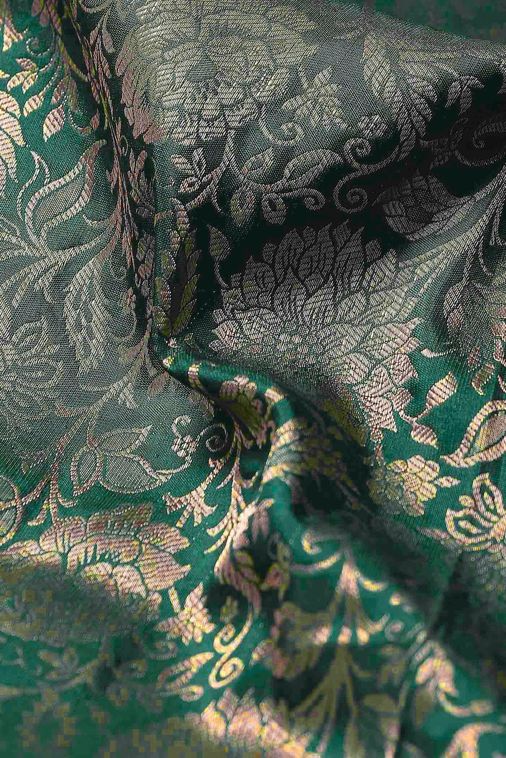 Green Bangalore Silk Saree