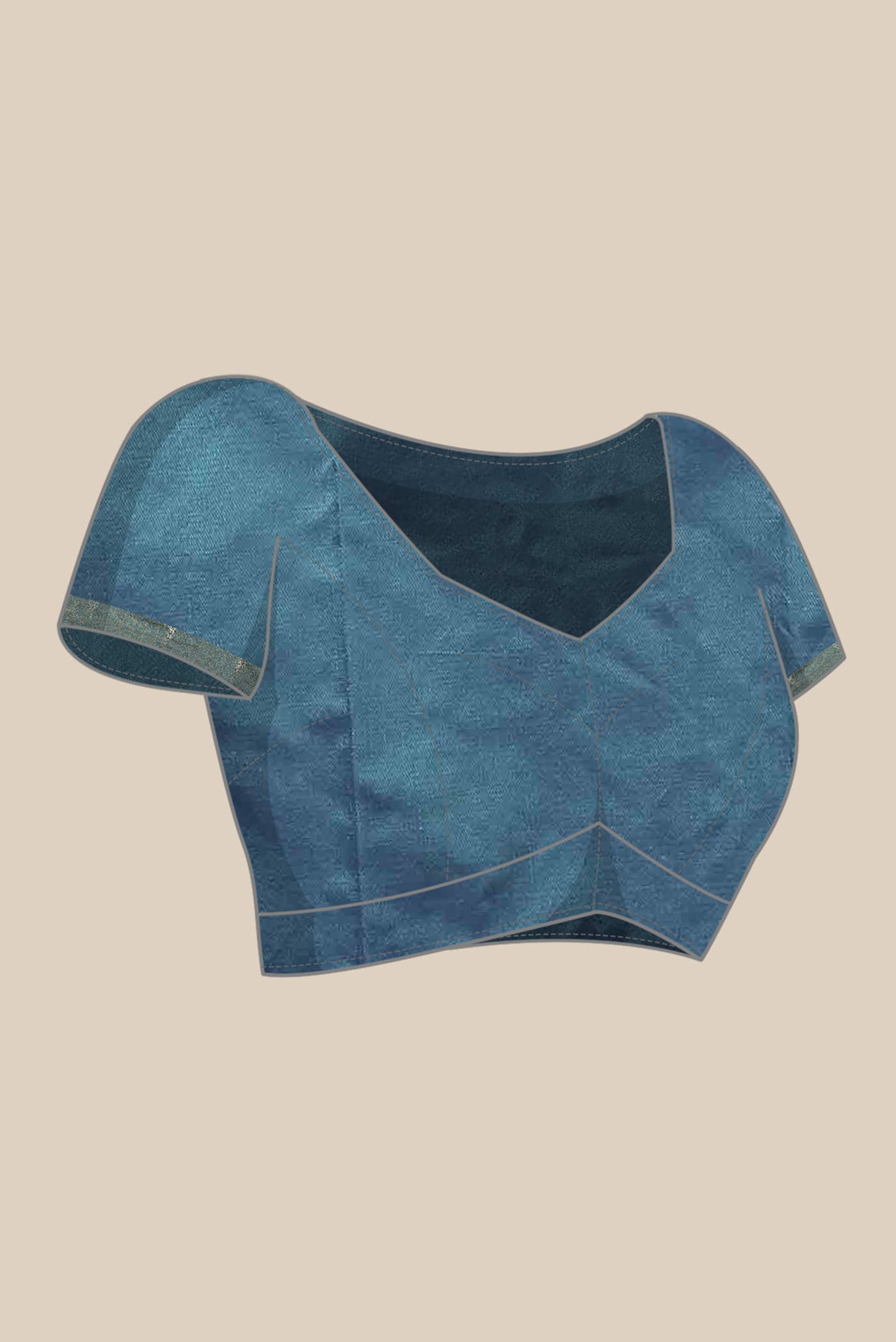 Blue Bangalore Silk Saree