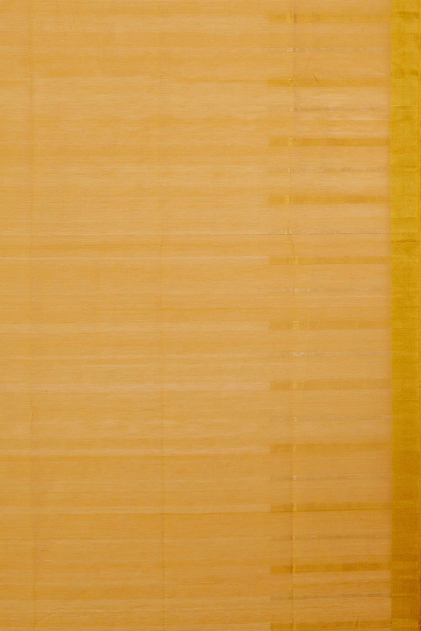 Yellow Silk Cotton Saree