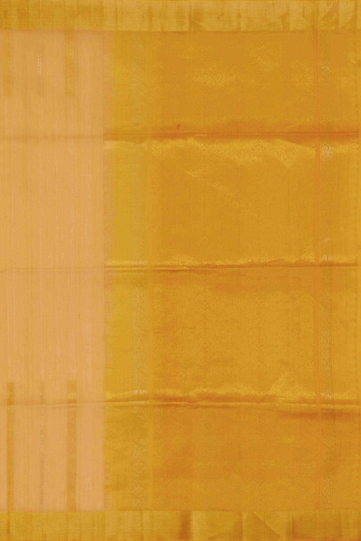 Yellow Silk Cotton Saree