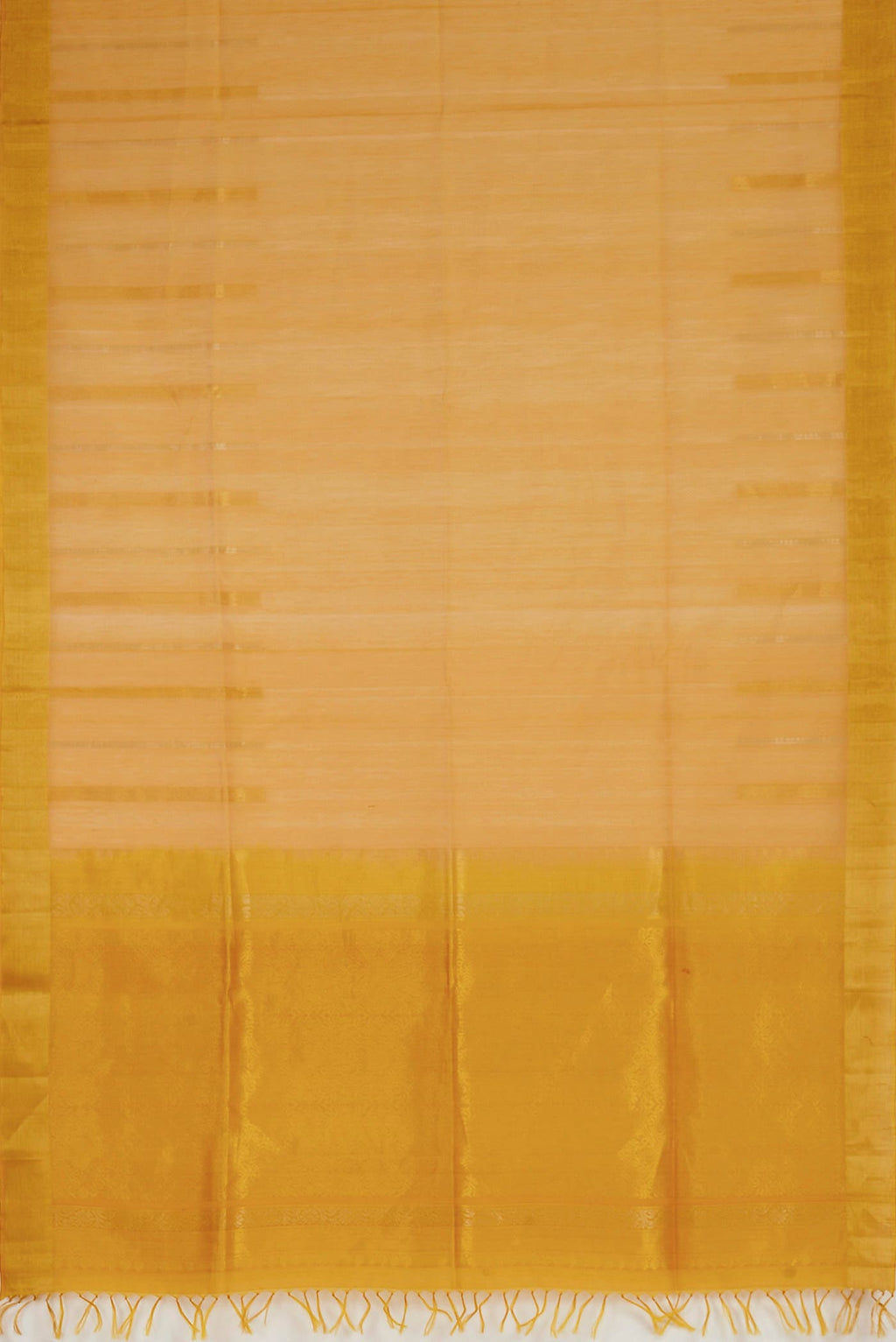 Yellow Silk Cotton Saree