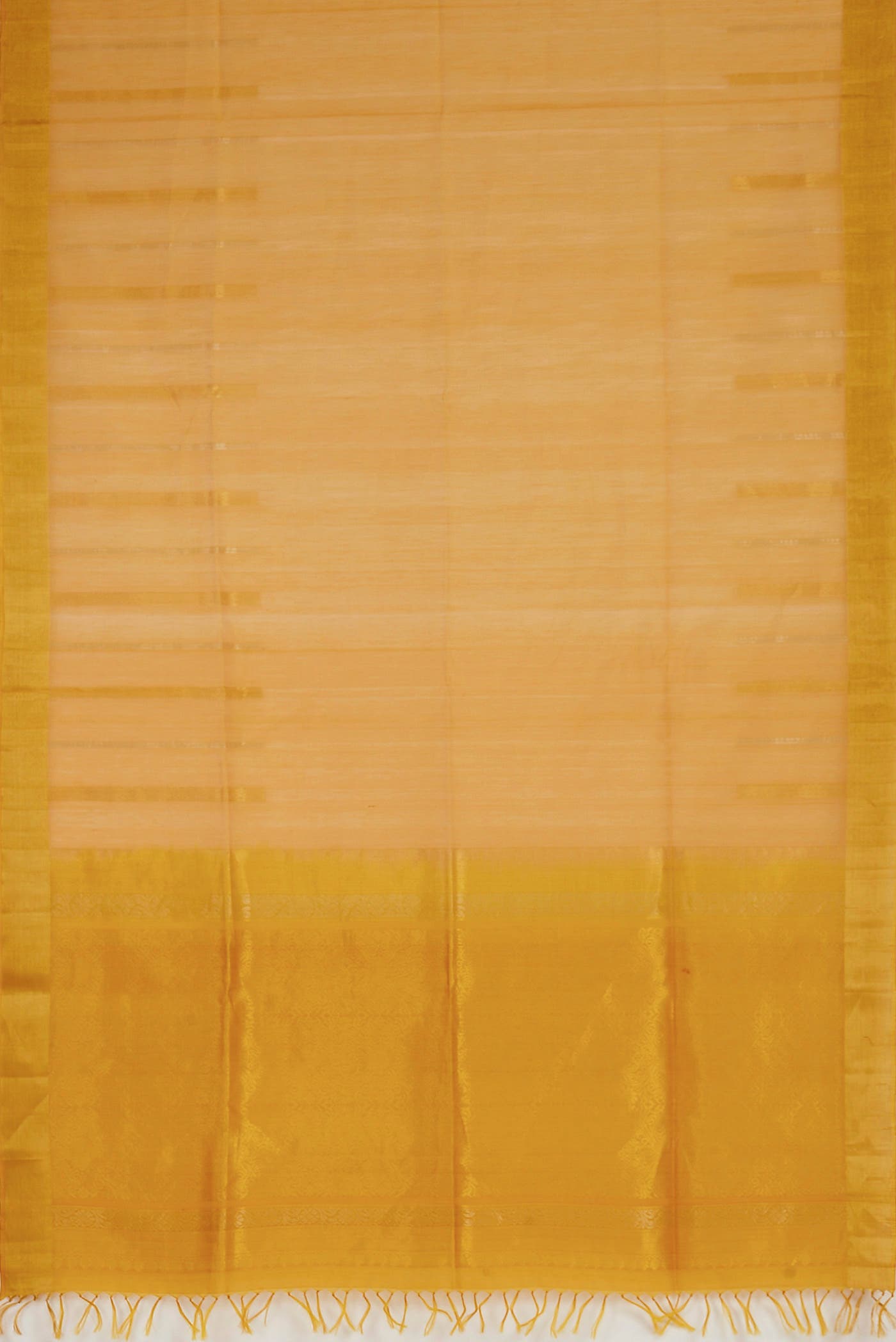 Yellow Silk Cotton Saree
