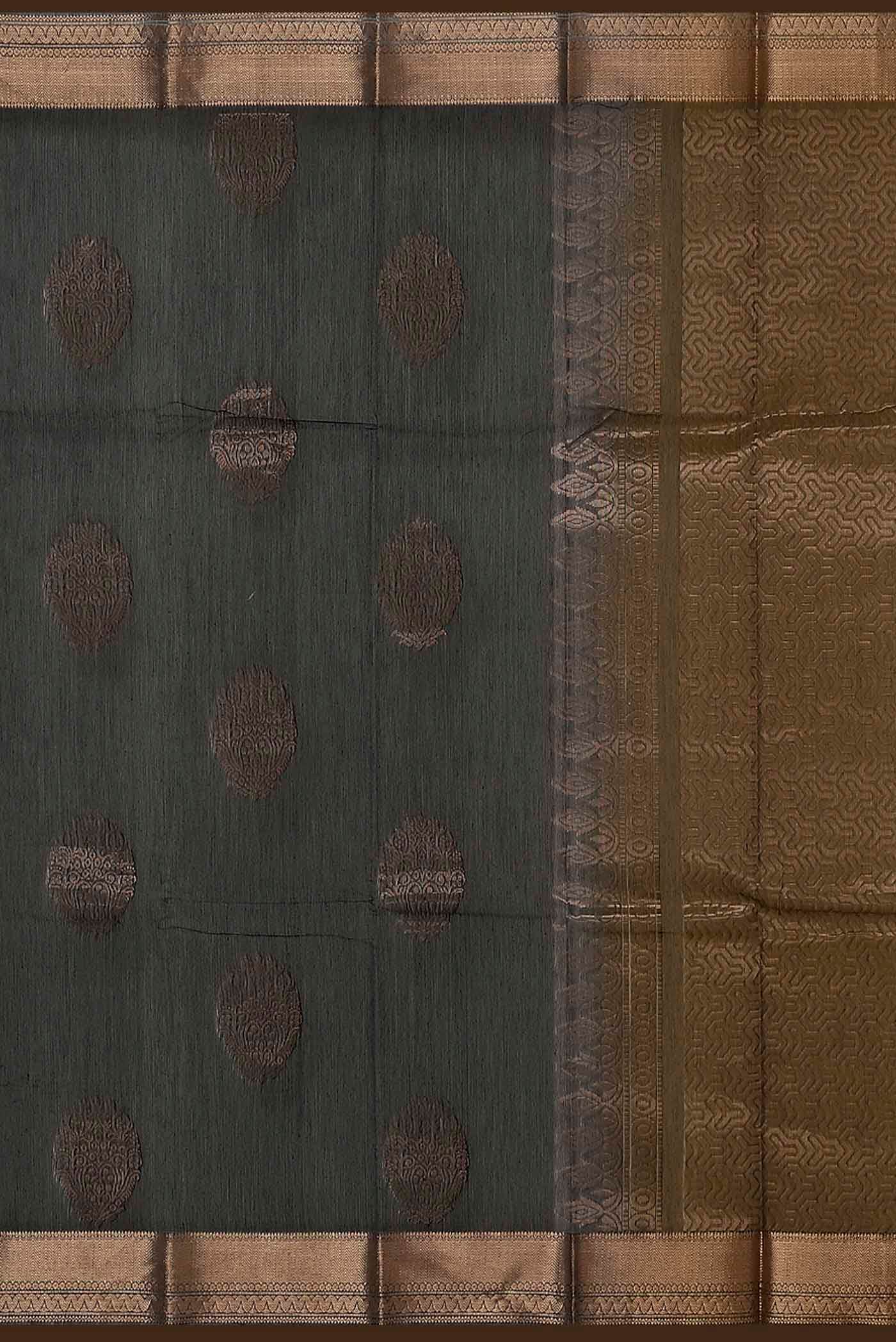 Black Silk Cotton Saree