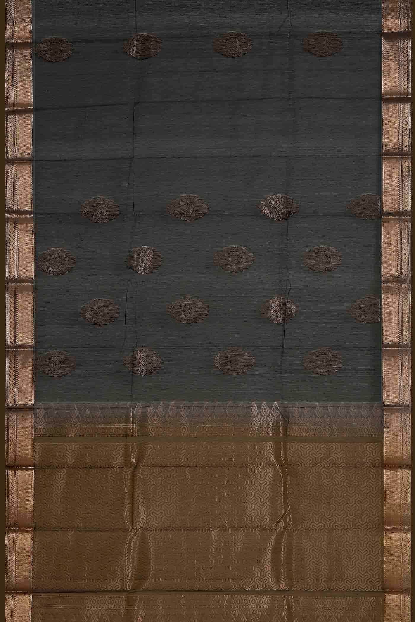 Black Silk Cotton Saree