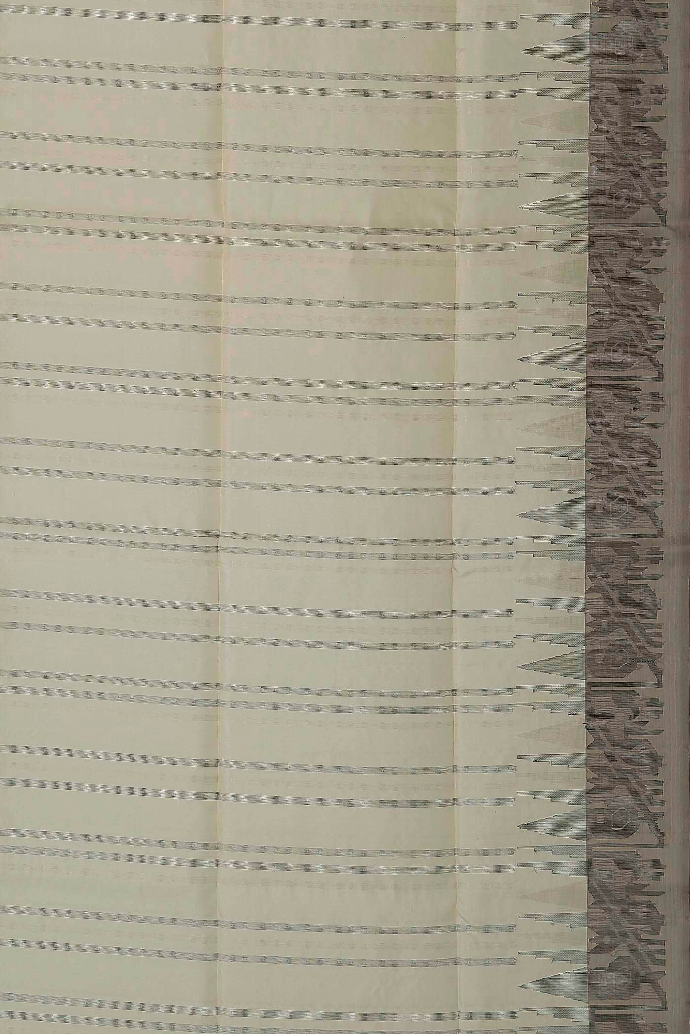 Cream Soft Silk Saree