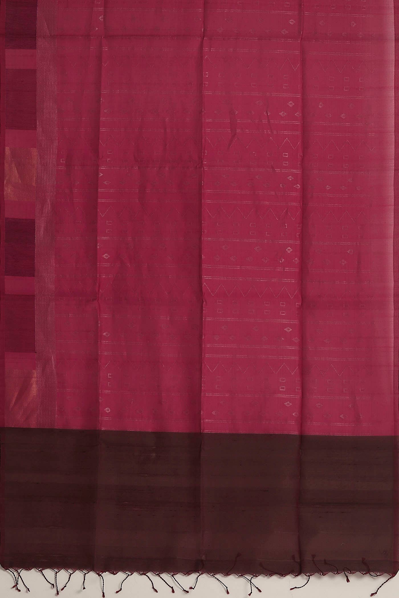 Dark Pink Soft Silk Saree