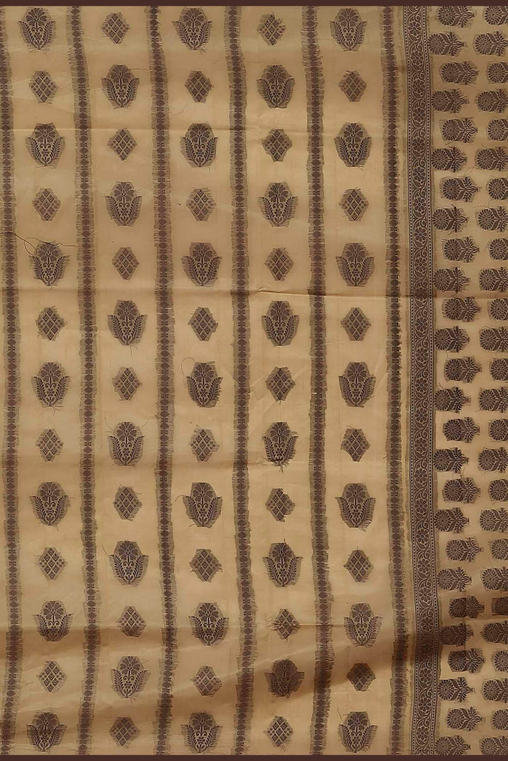 Gold Banarasi Raw Silk Saree