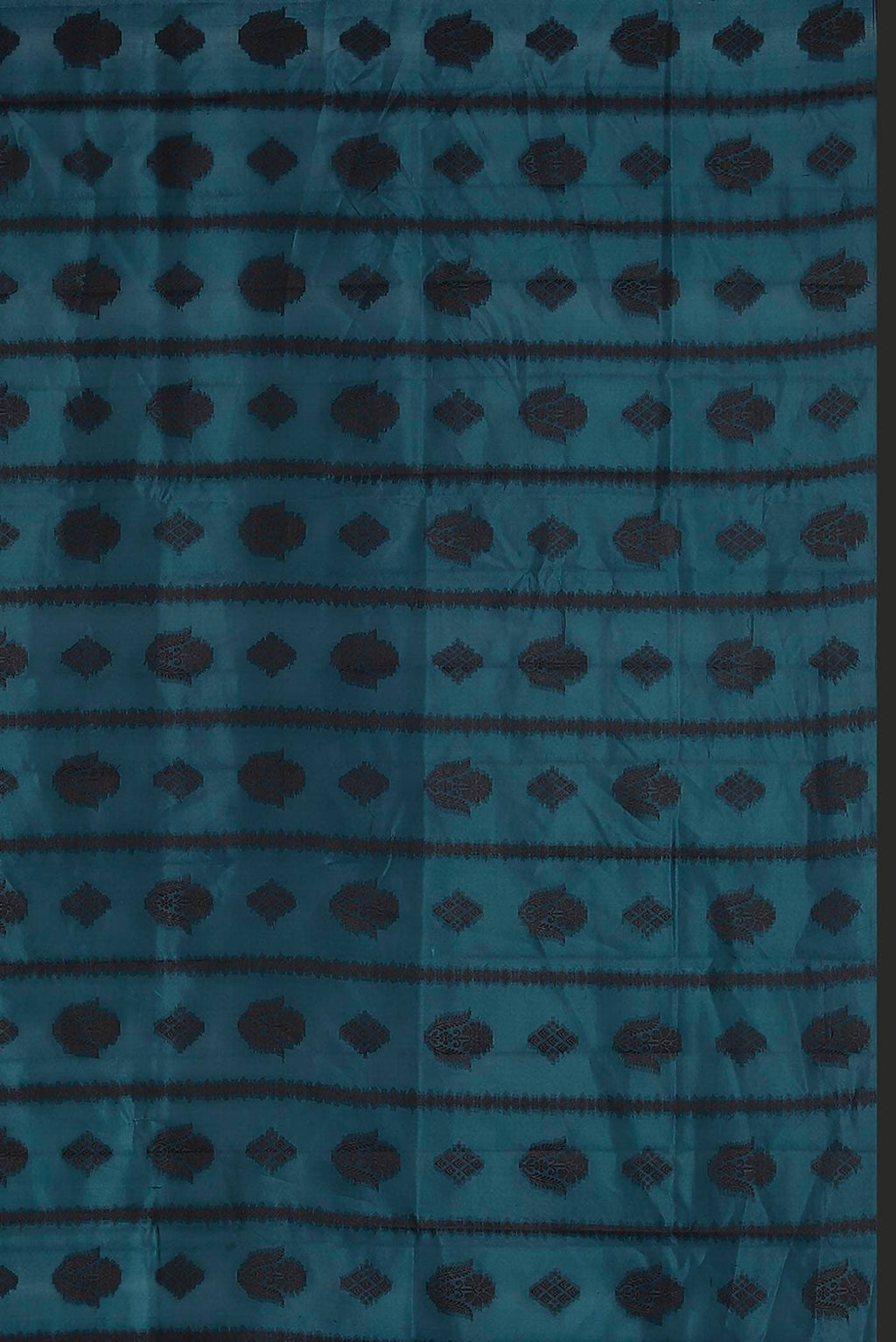 Blue Banarasi Raw Silk Saree