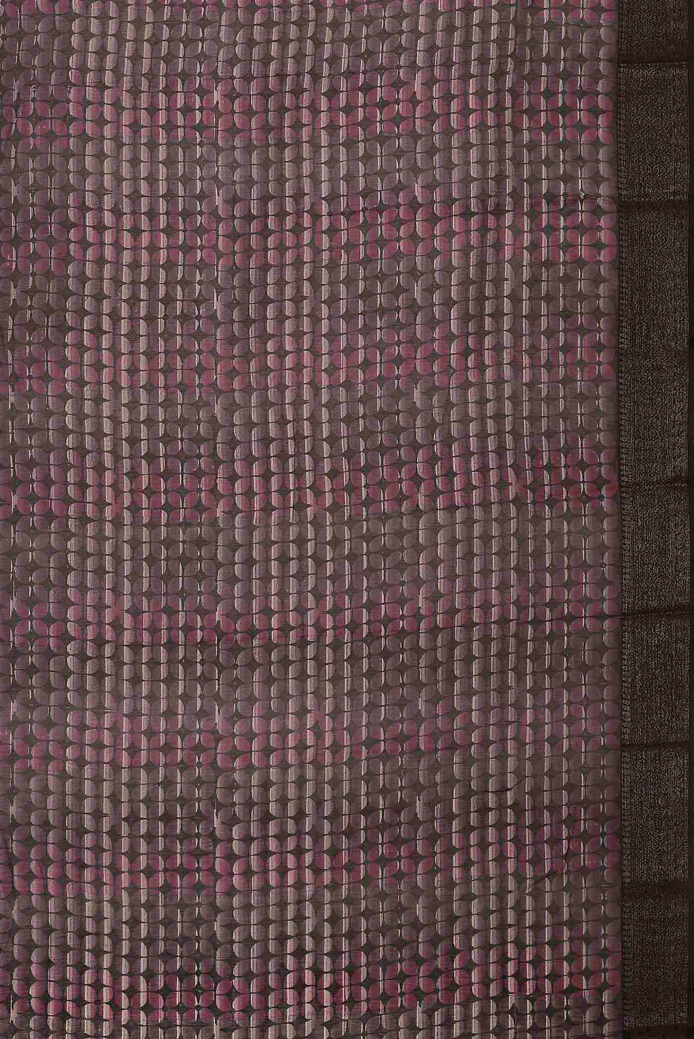 Pink Chanderi Silk Cotton Saree