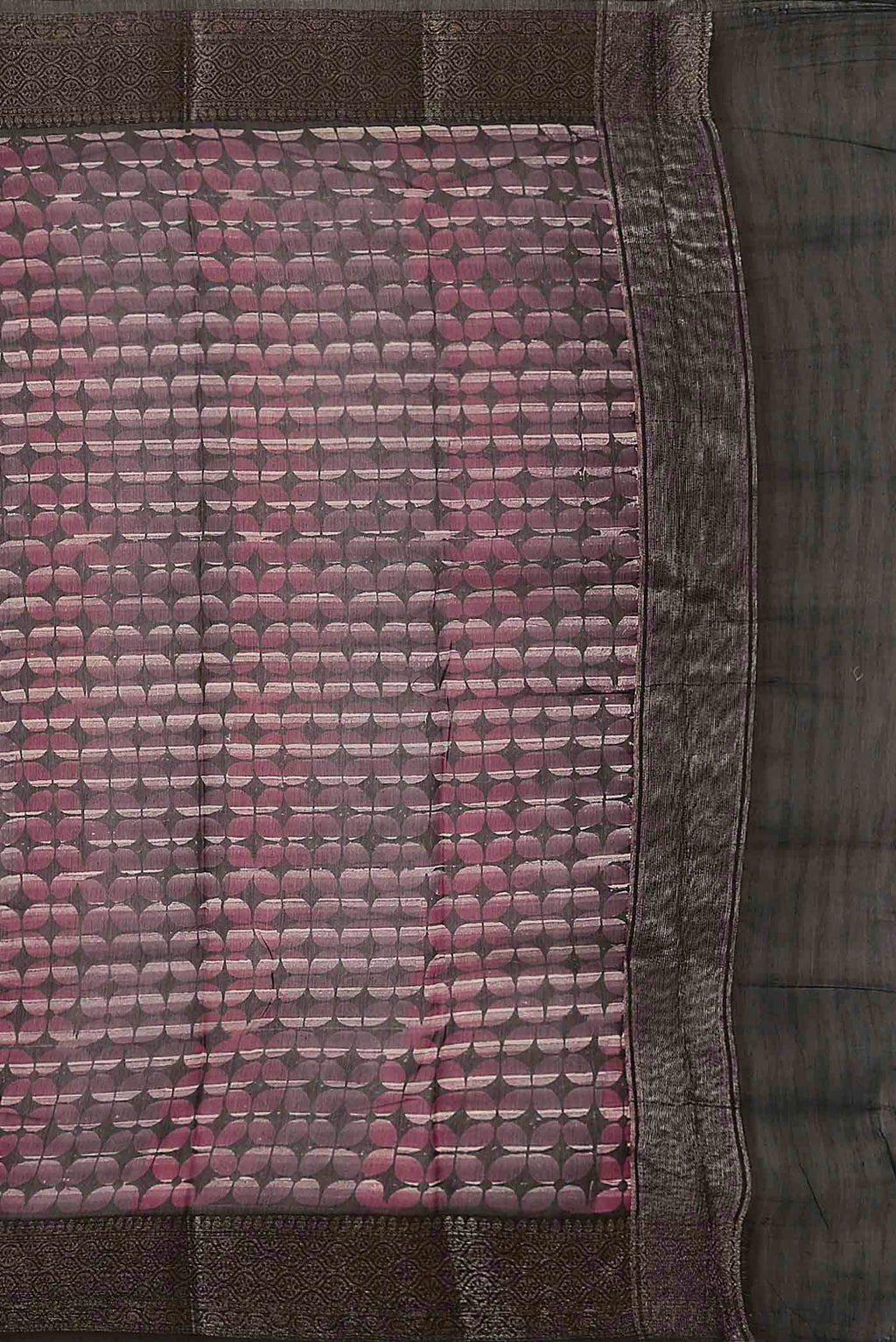 Pink Chanderi Silk Cotton Saree
