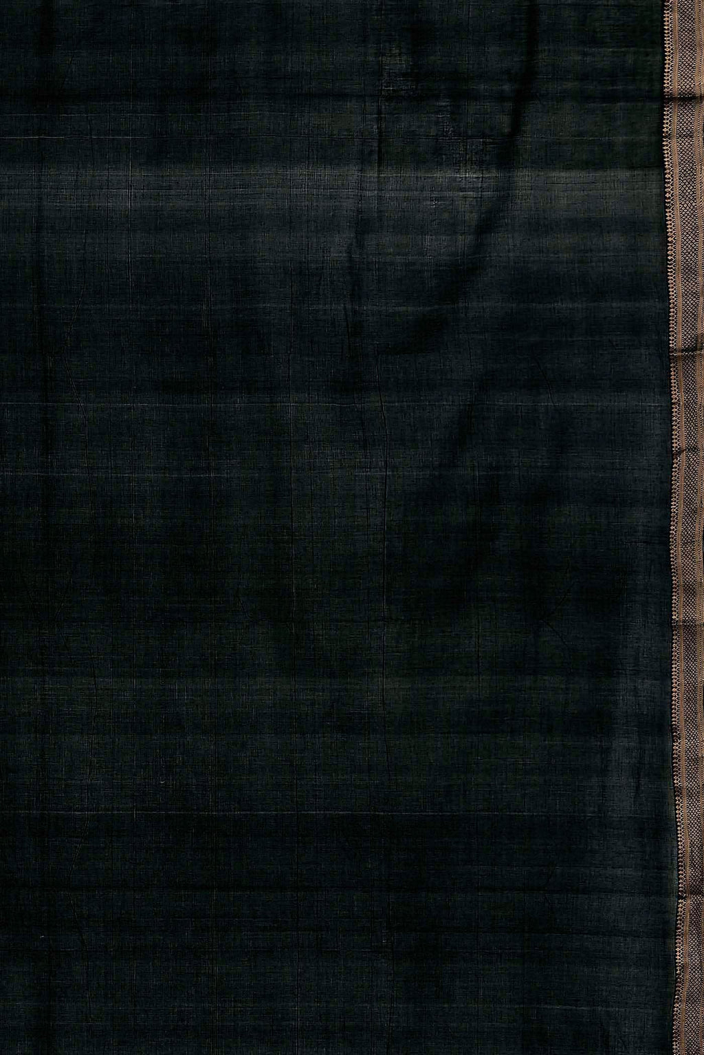 Black Mangalagiri Cotton Saree