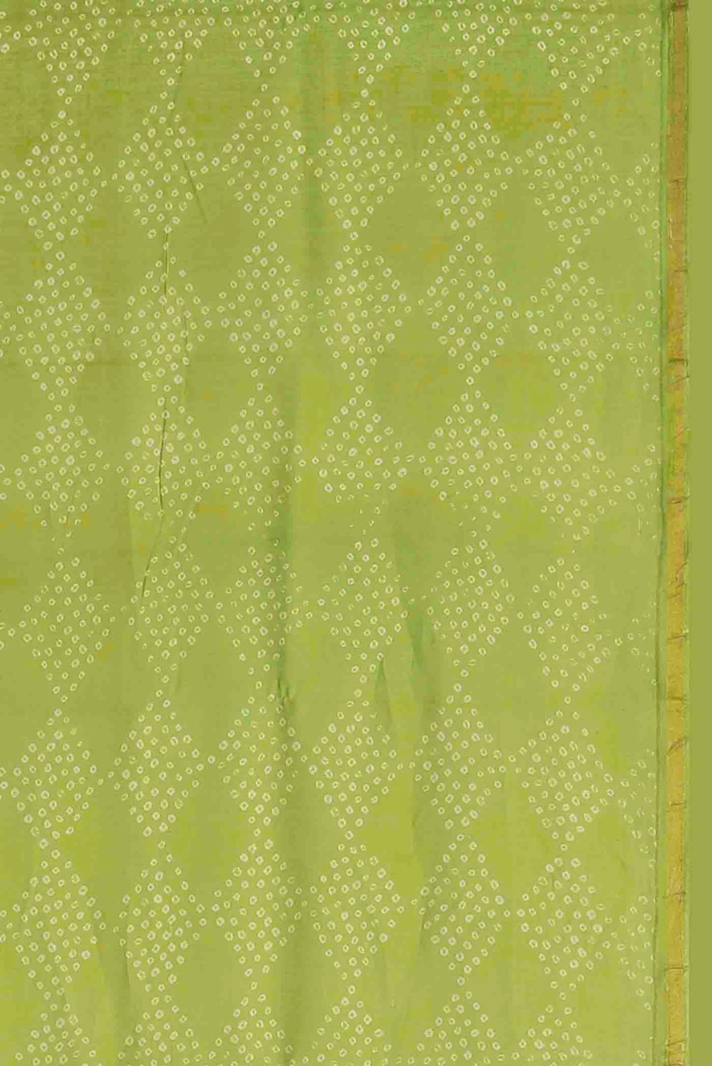 Green Chanderi Silk Cotton Saree