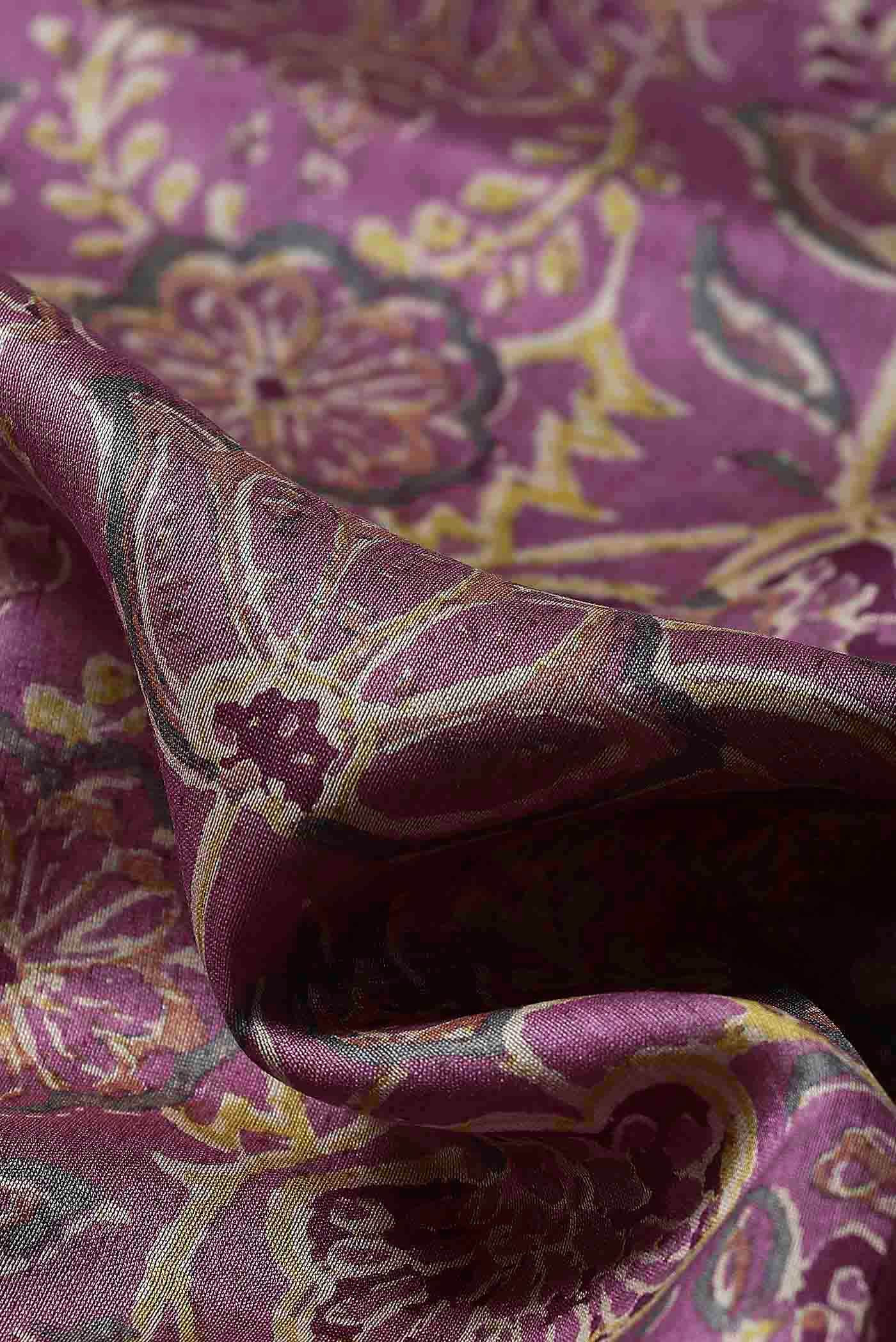 Pink Chanderi Silk Cotton Saree