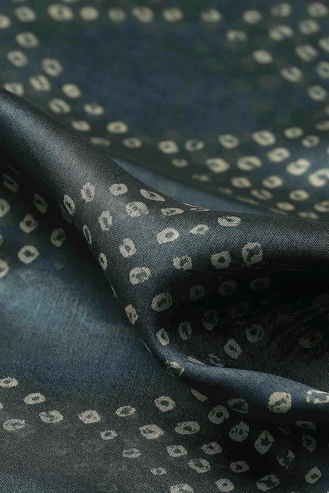 Green Chanderi Silk Cotton Saree