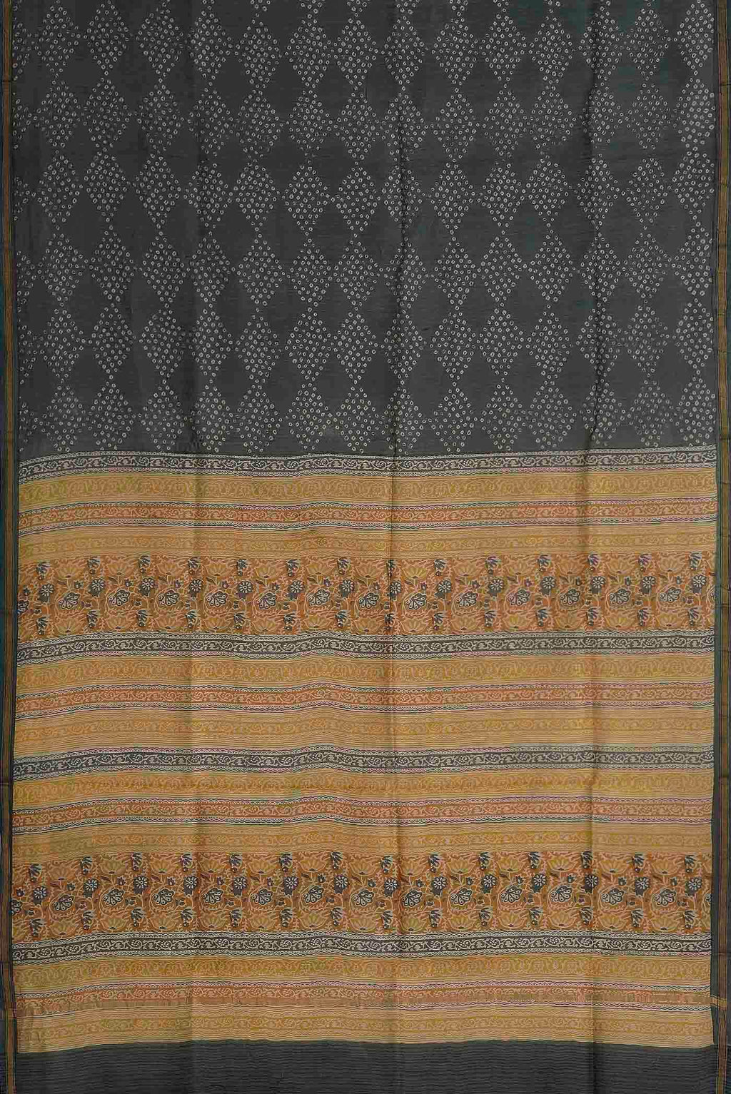Green Chanderi Silk Cotton Saree