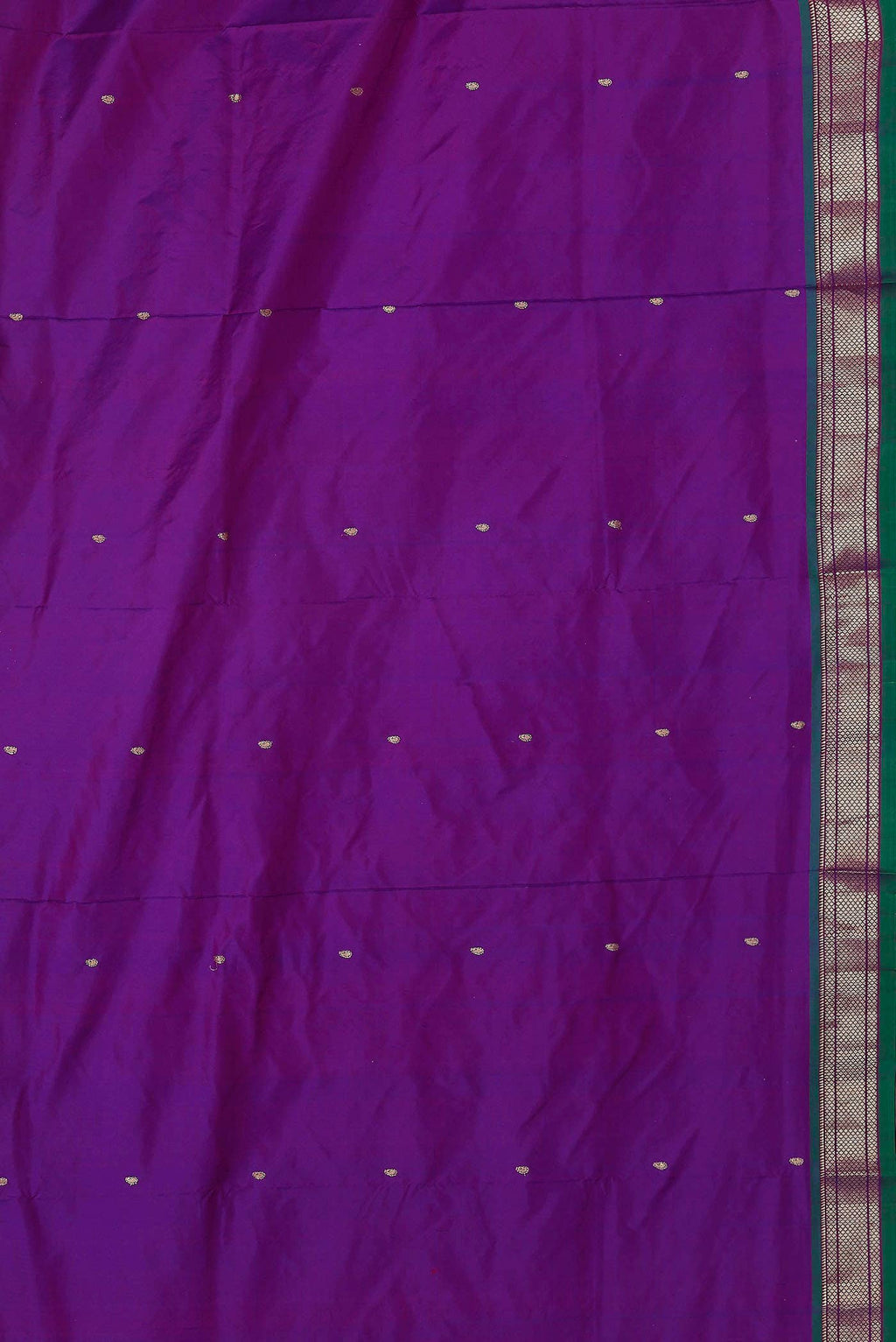 Purple Paithani Silk Saree
