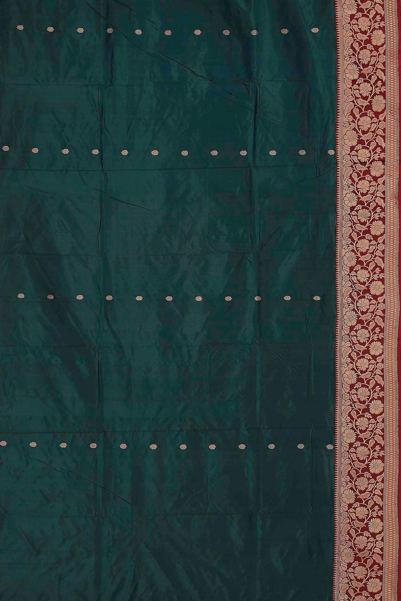 Blue Banarasi Raw Silk Saree