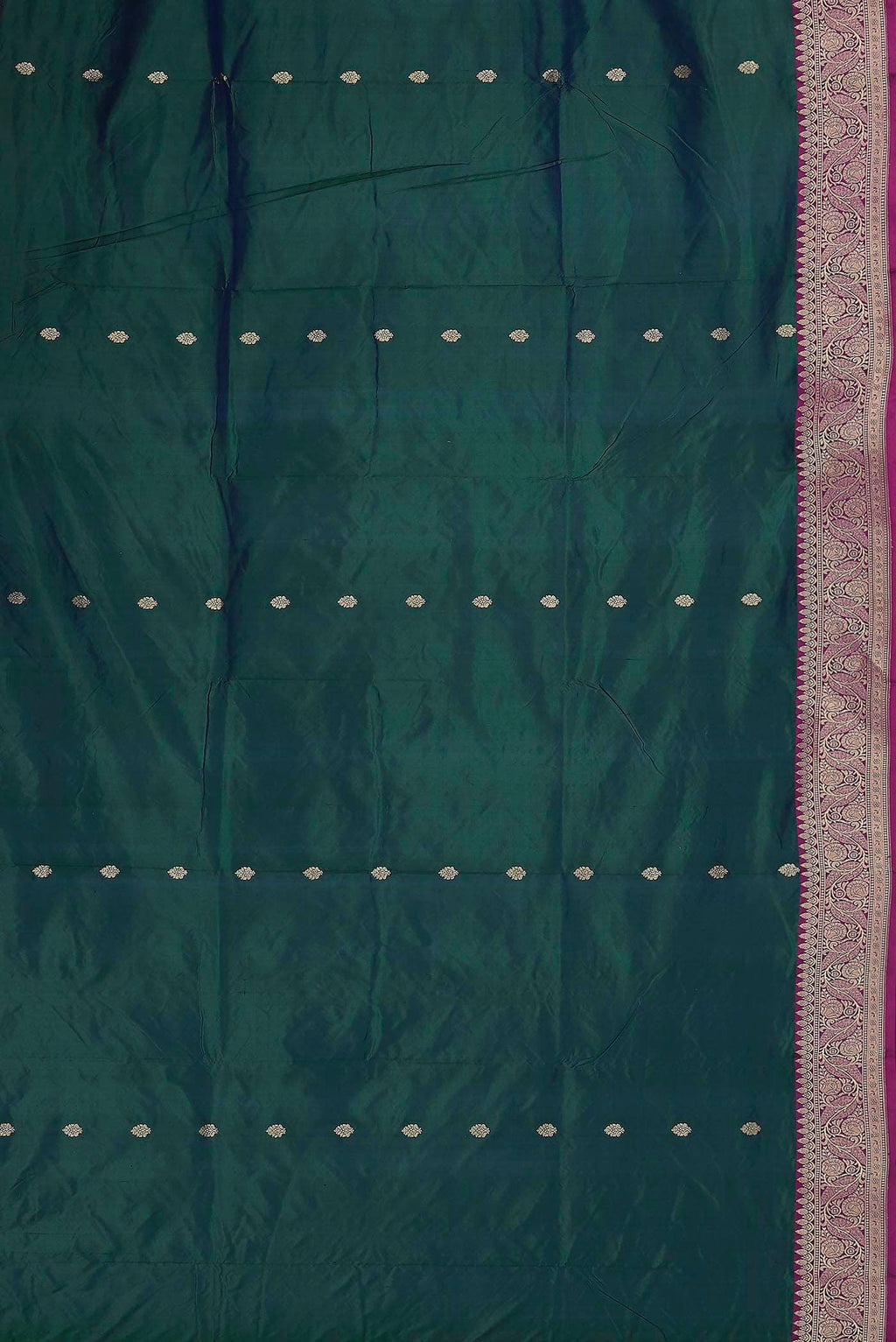 Blue Banarasi Raw Silk Saree