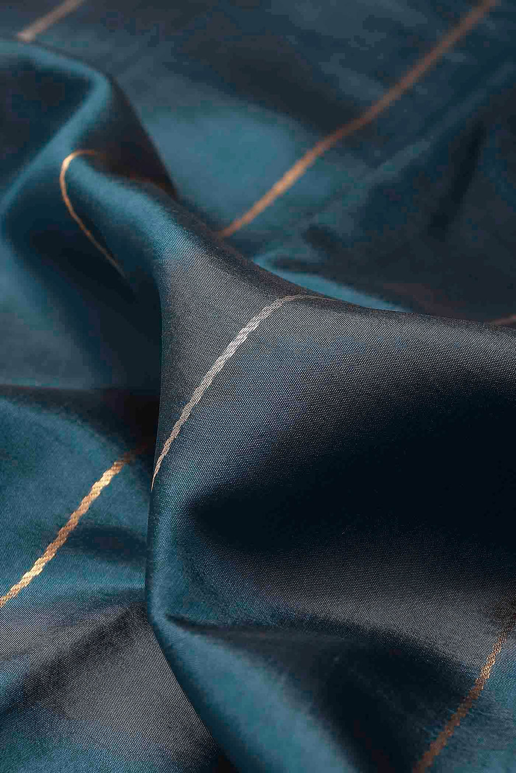 Blue Banarasi Raw Silk Saree