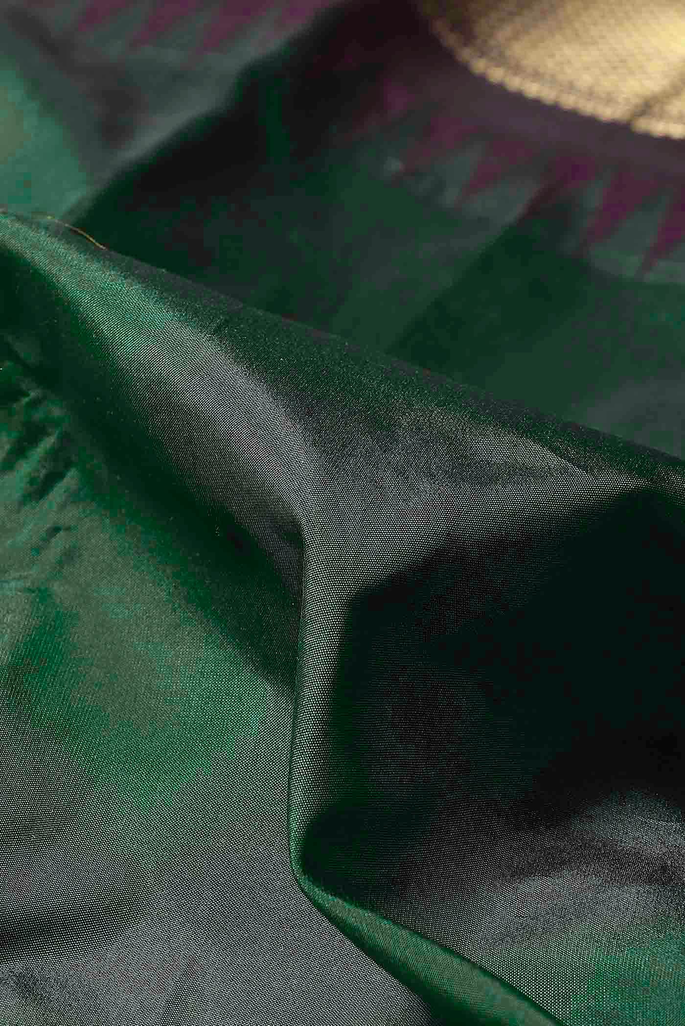 Green Blended Bangalore Silk Saree