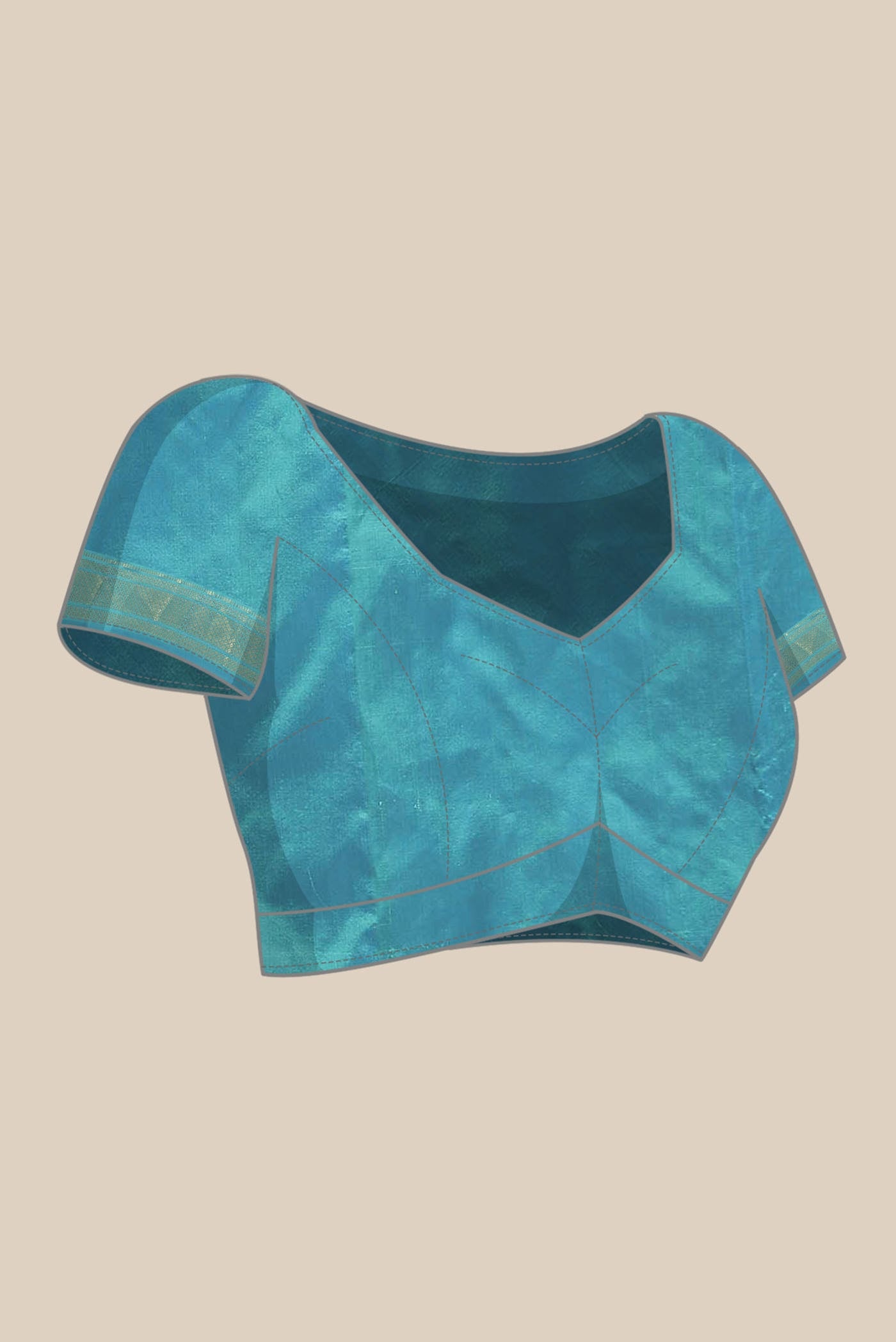 Blue Paithani Silk Saree