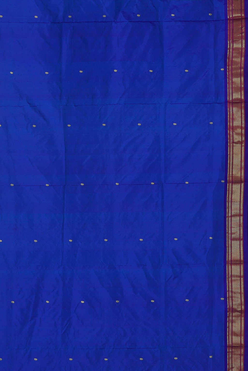 Royal Blue Paithani Silk Saree